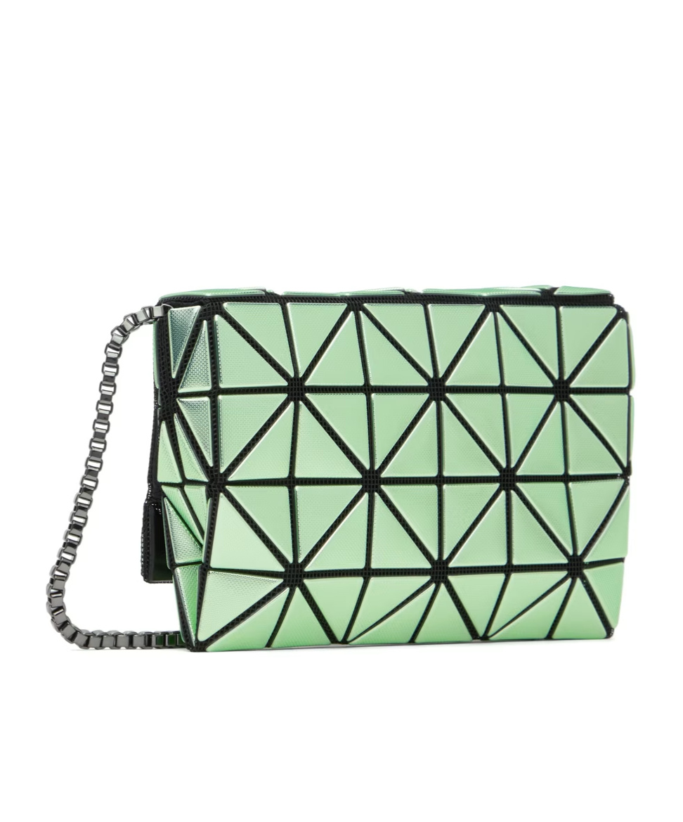 Bao Bao Issey Miyake Green Platinum Coffret Shoulder Bag In Green