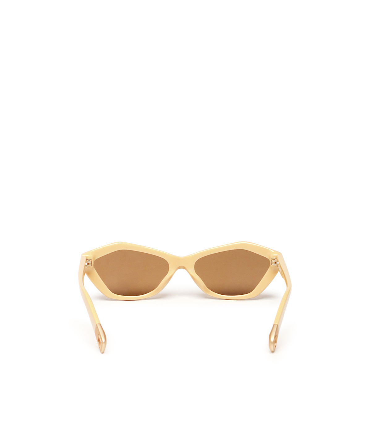 Jacquemus Full Frame Sunglasses In Nude