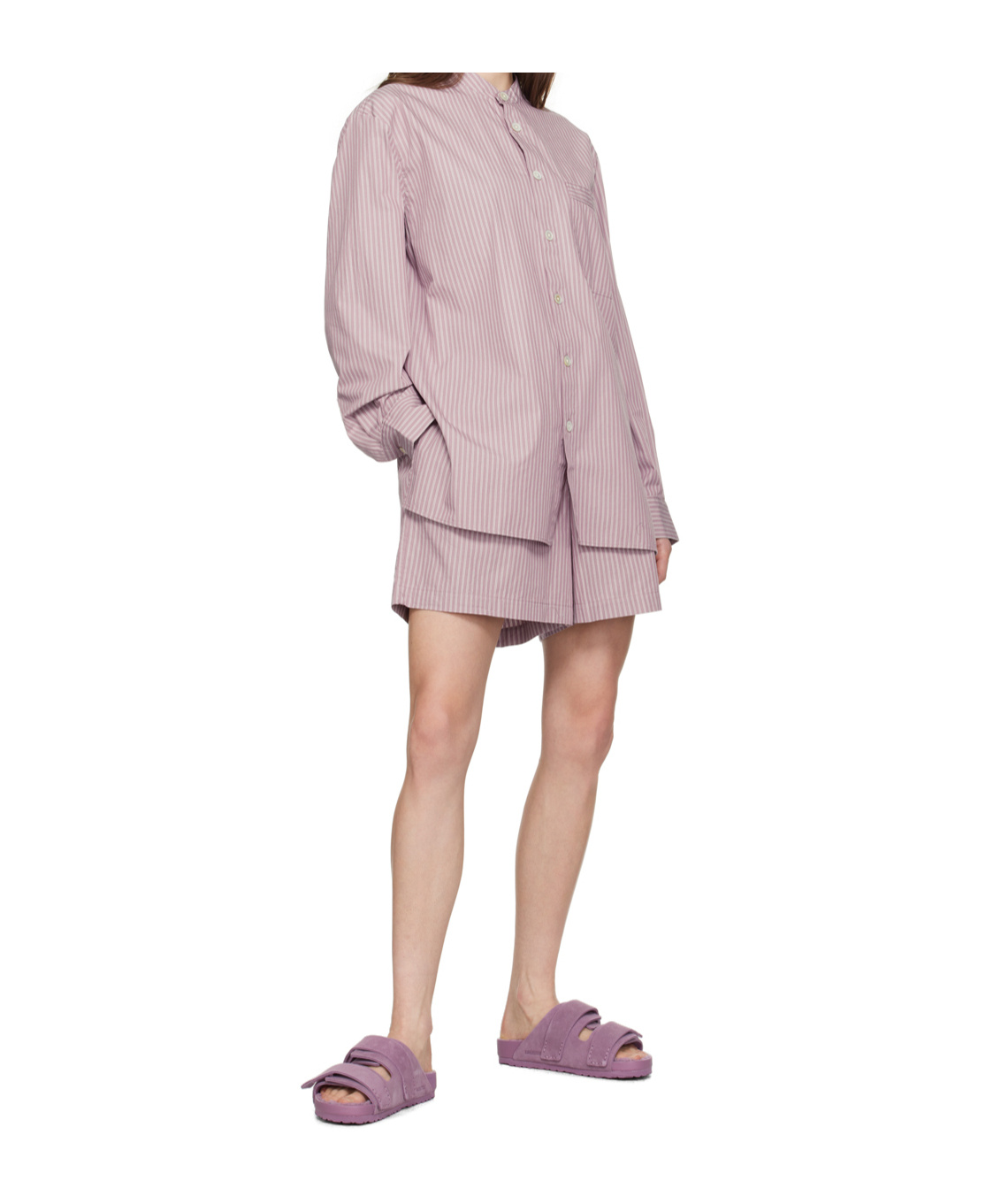 Tekla Purple Birkenstock Edition Uji Sandals In Purple
