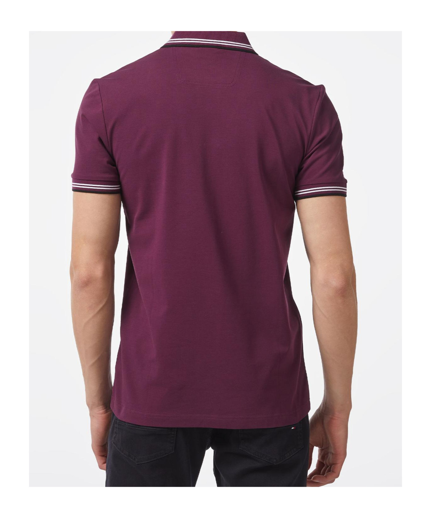 Hugo Boss Short-sleeved Polo Shirt In Red