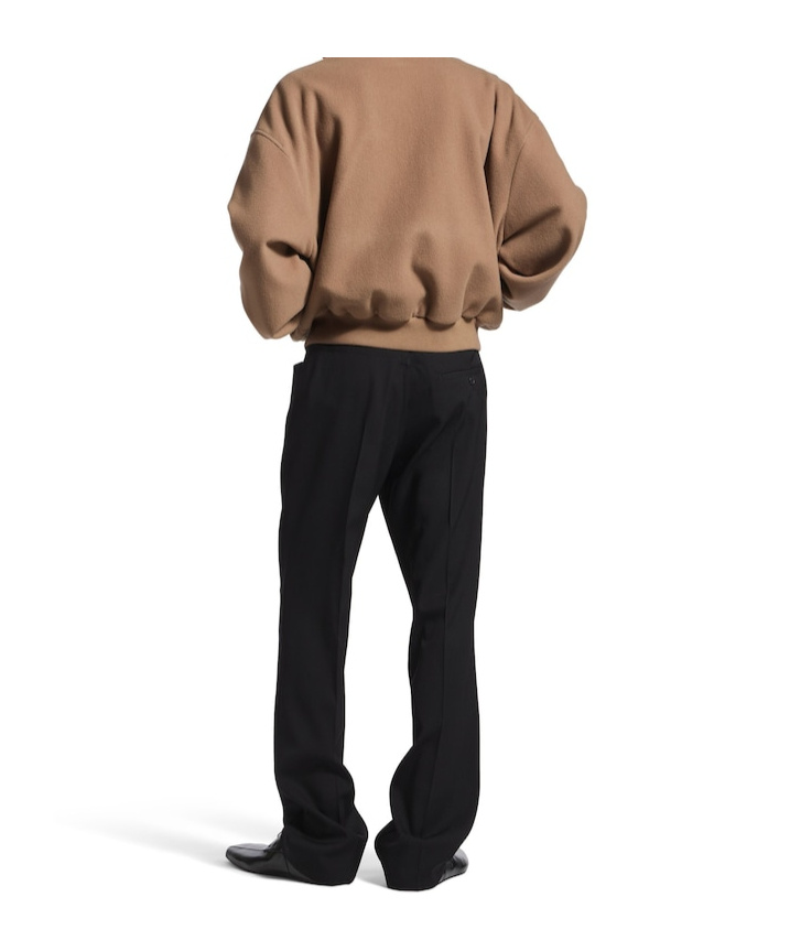Balenciaga Men's Blouson In Camel In Brown
