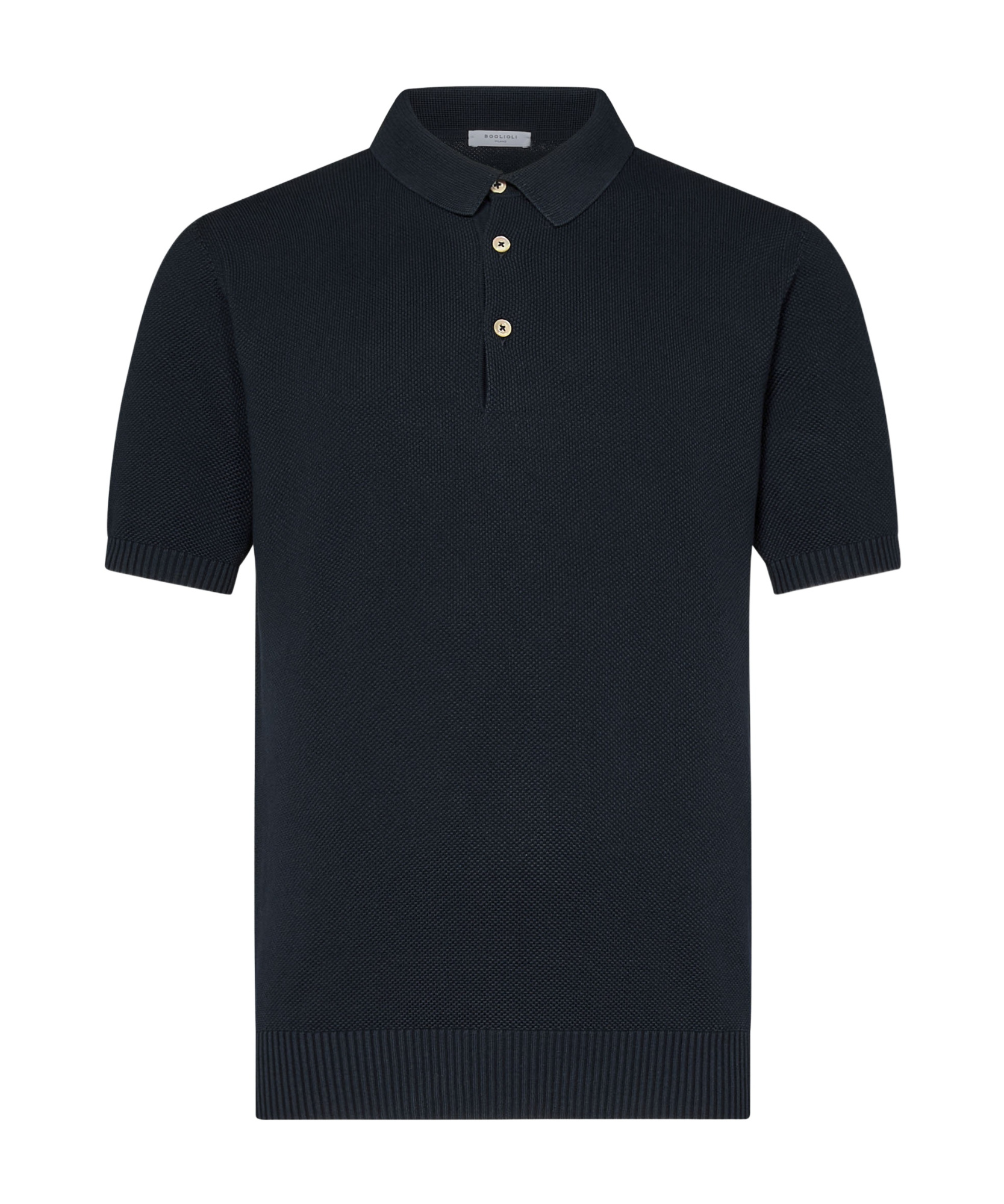 Boglioli Knitted Polo Shirt