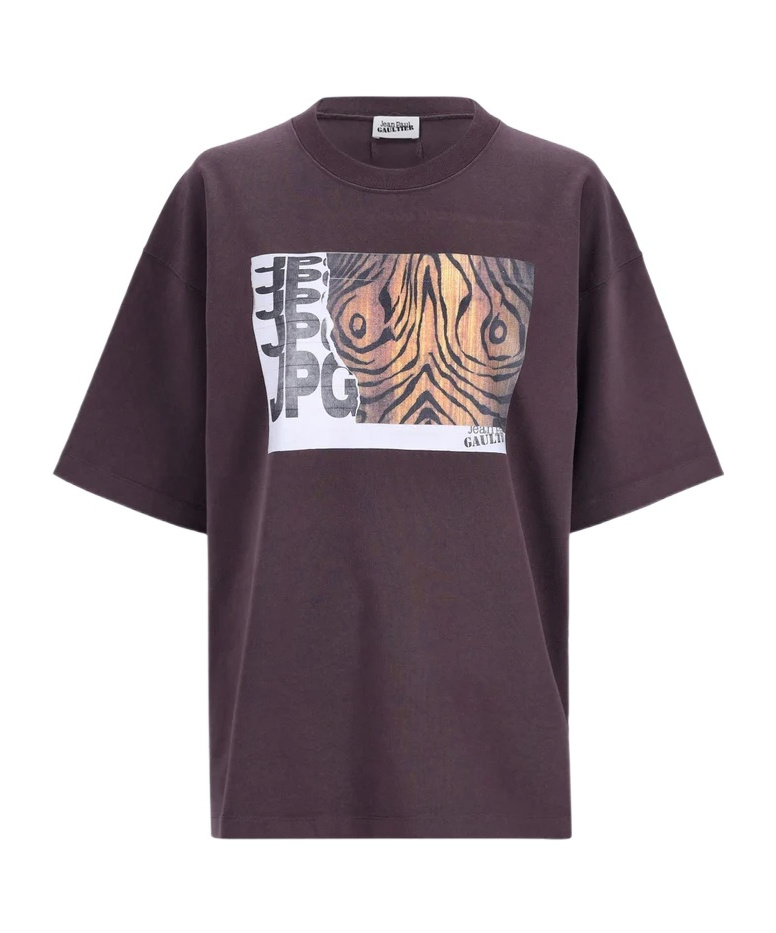 Jean Paul Gaultier Printed Wood T Shirt