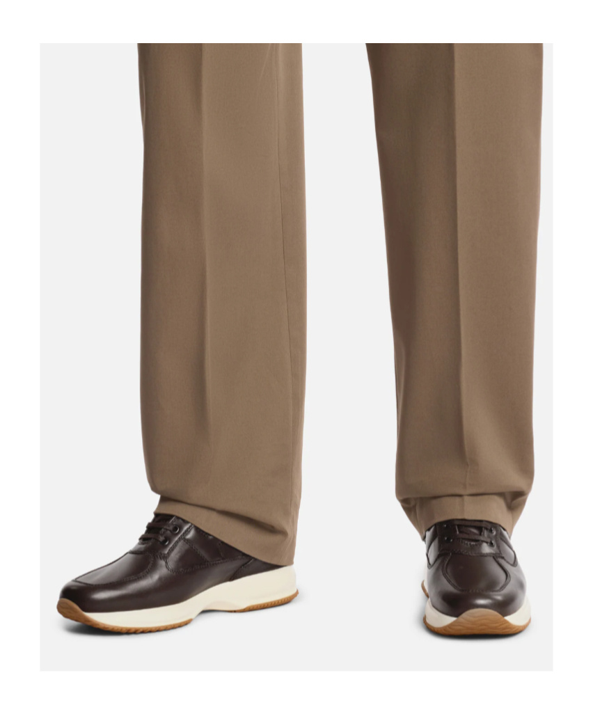 Hogan Interactive Sneakers In Brown