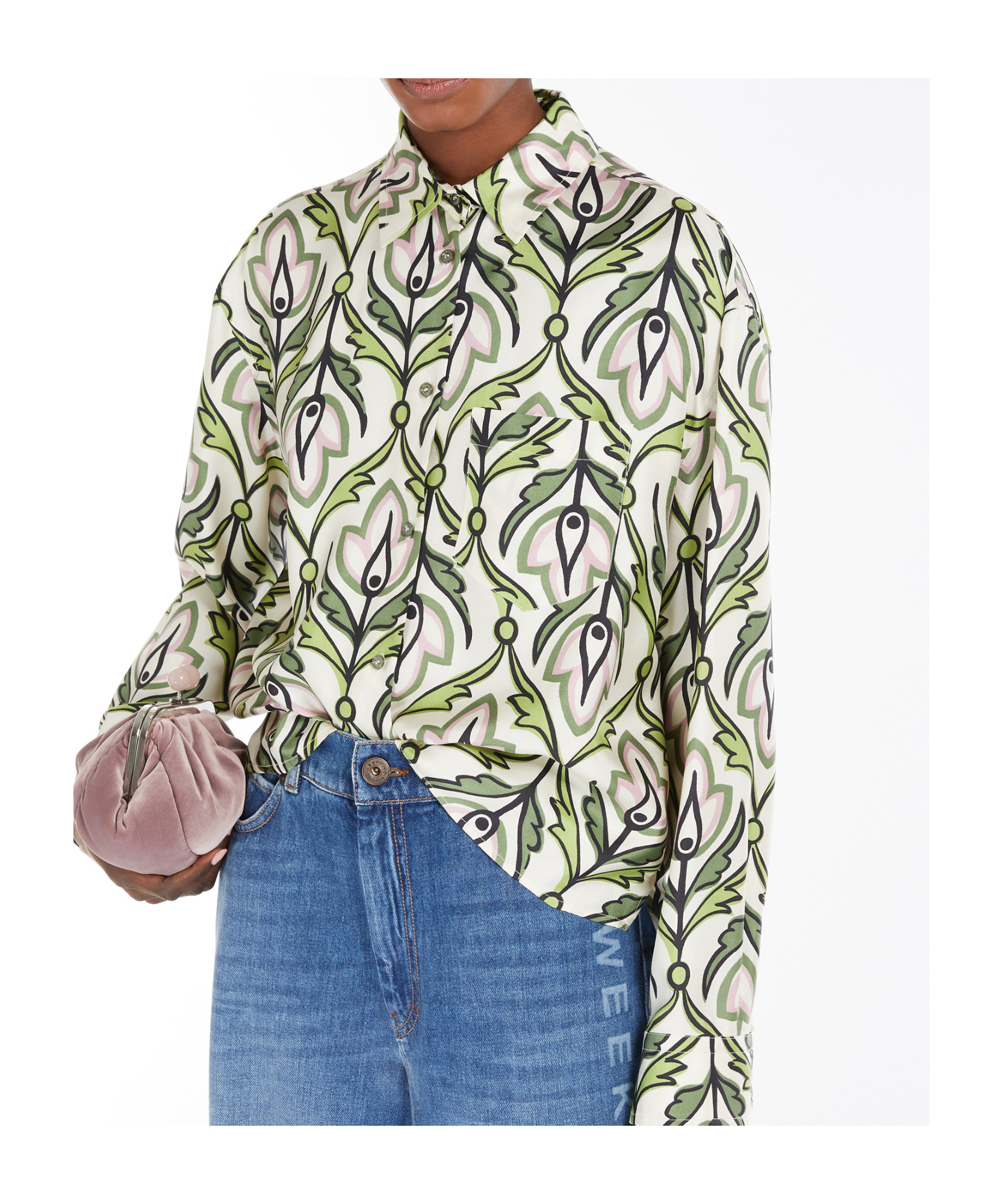 Weekend Max Mara Max Mara Weekend Enfasi Long-sleeved Shirt In White
