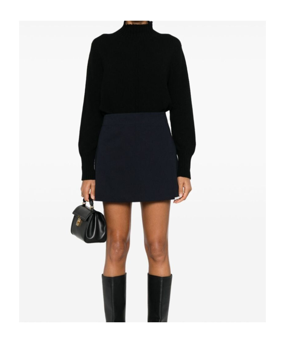 Drumohr Turtleneck Long-sleeve Sweater In Black