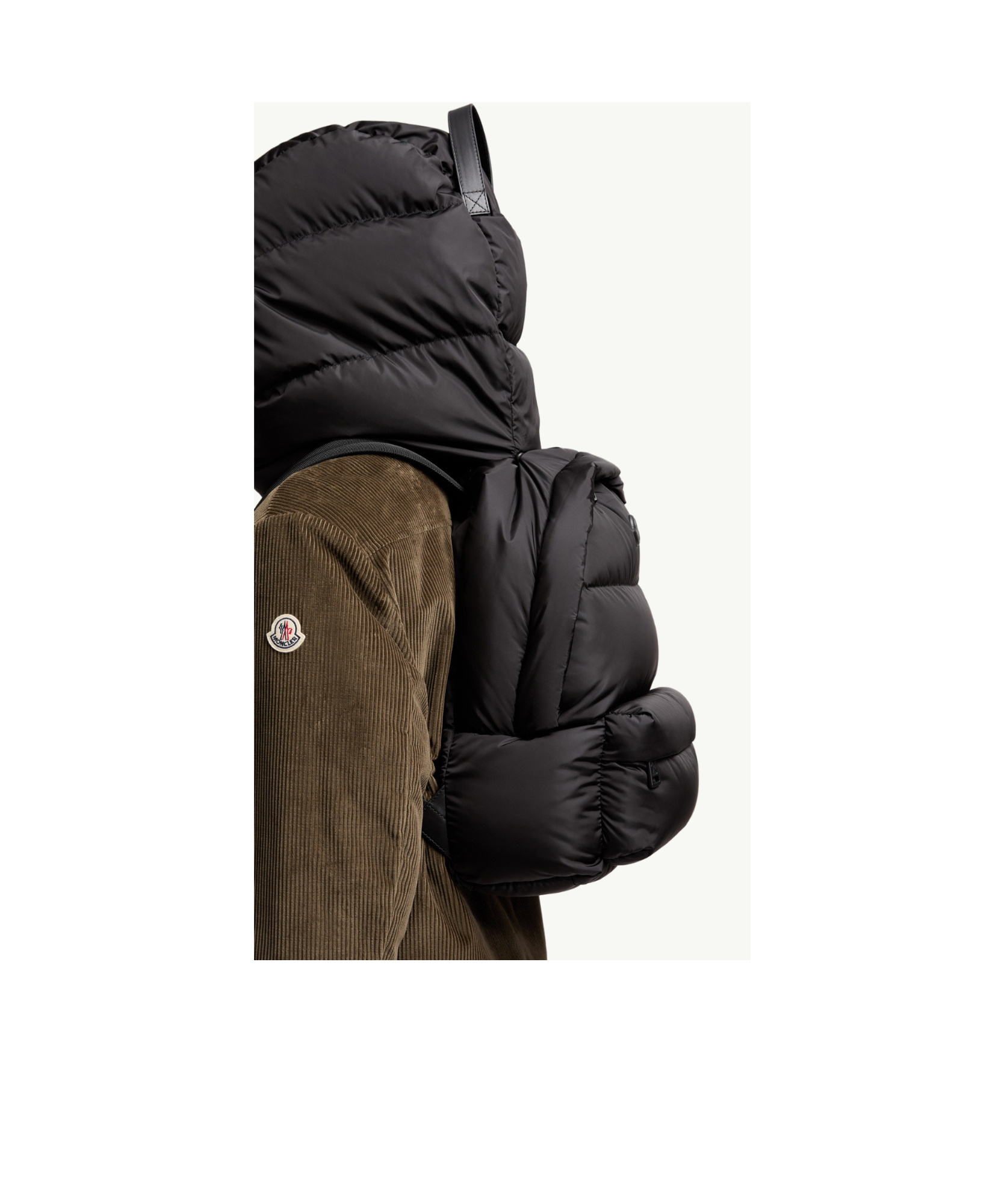 Moncler Caradoc Water-repellent Backpack In Black
