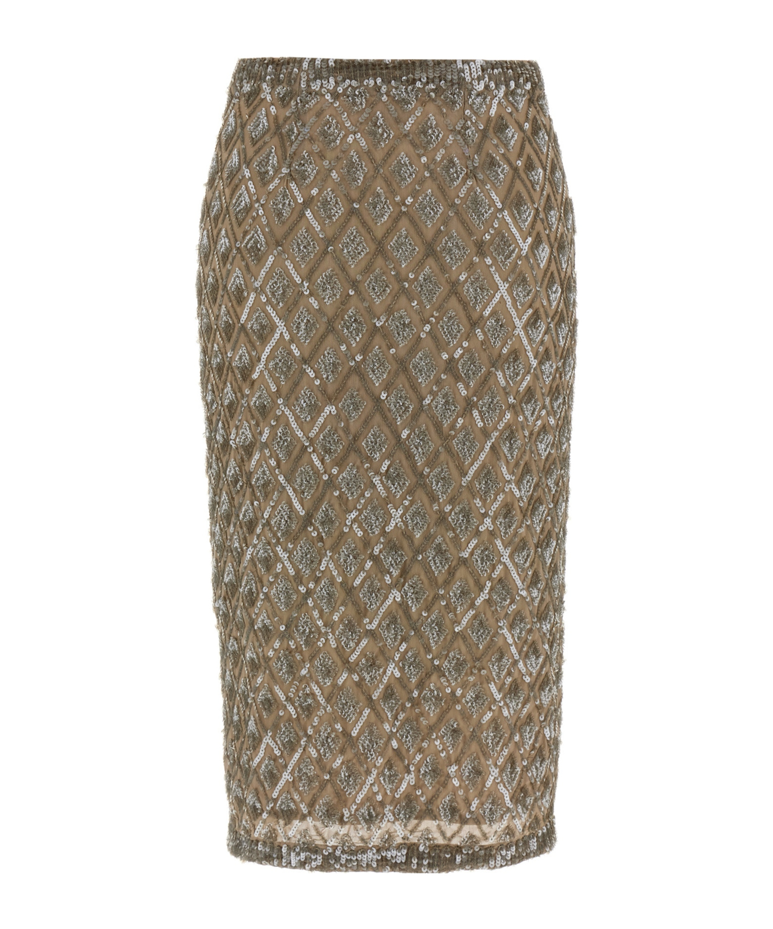Shop P.a.r.o.s.h Sequined Midi Skirt