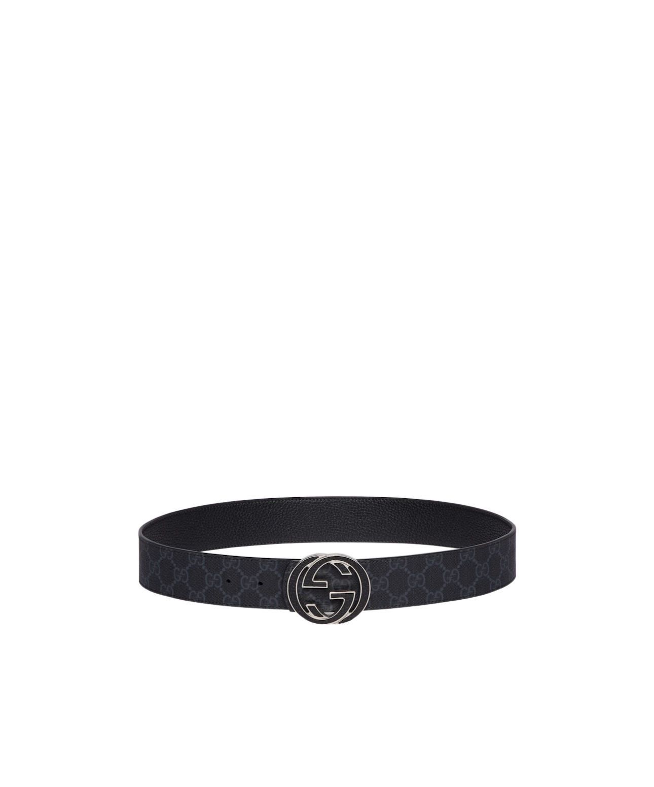 Gucci Interlocking Waist Belt In Black