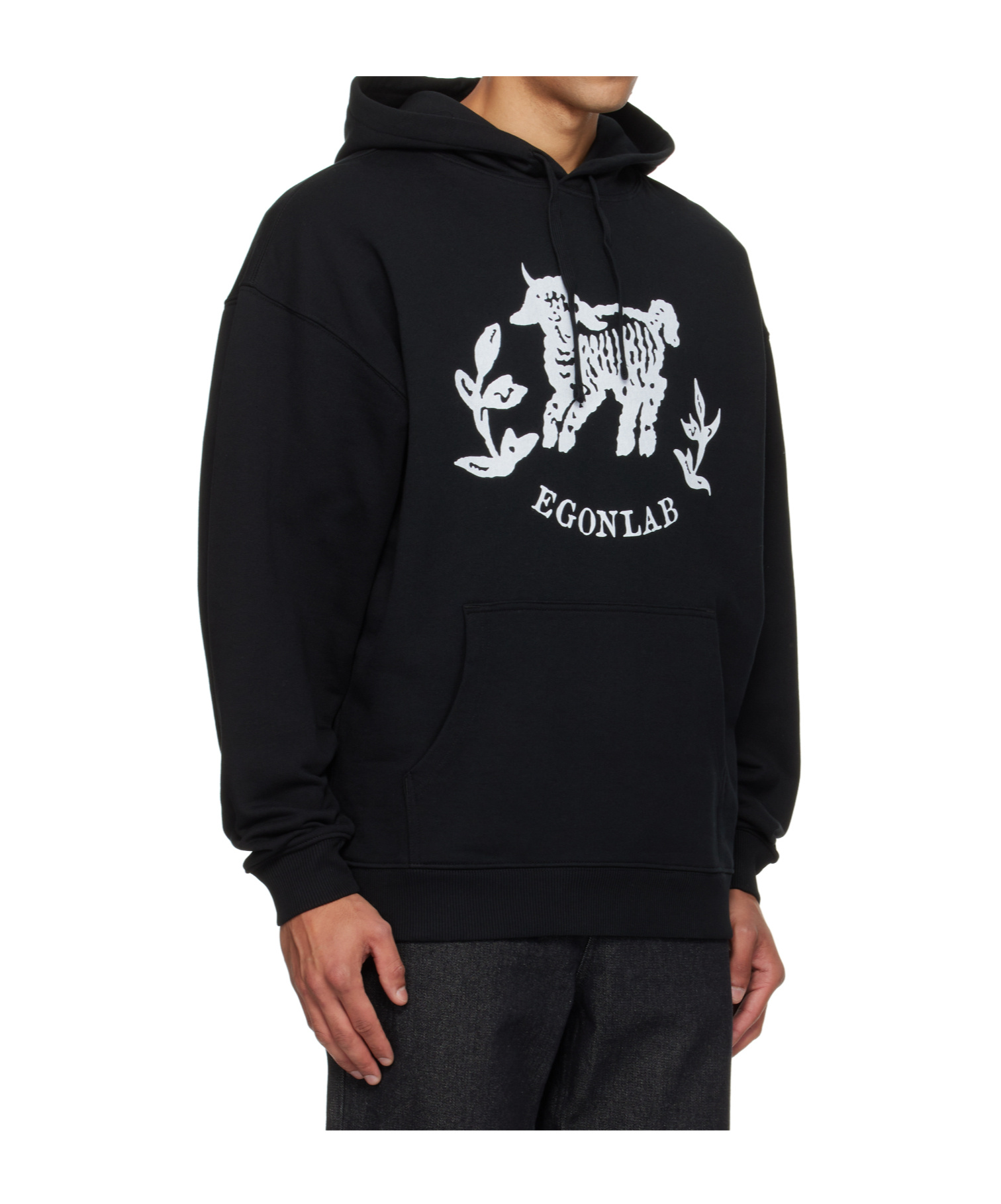 Egonlab Moutono Hoodie In Black