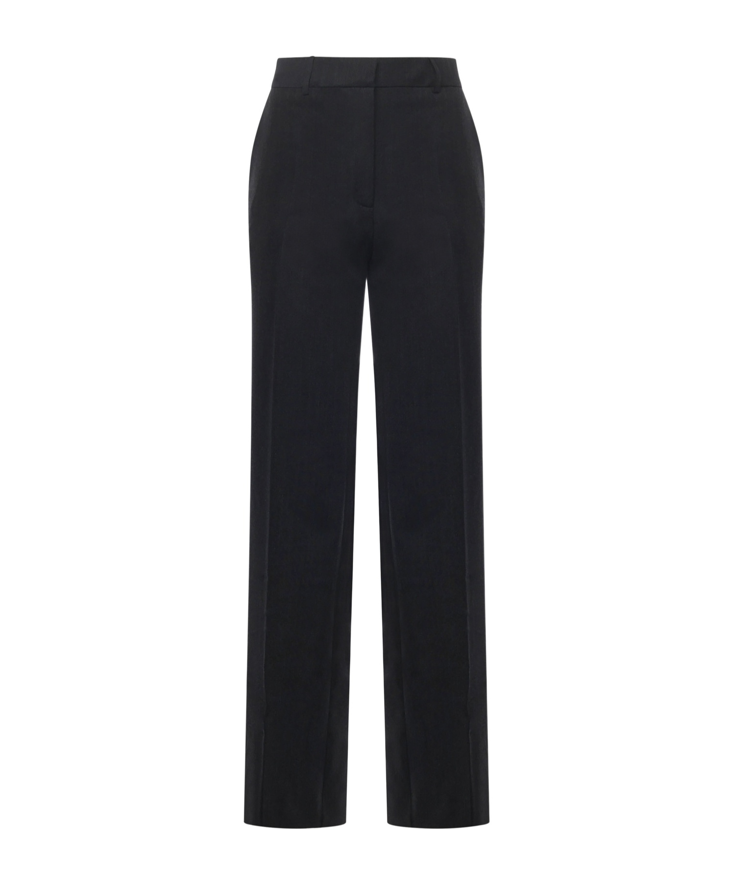 Ottod'ame Straight-leg Casual Pants In Black