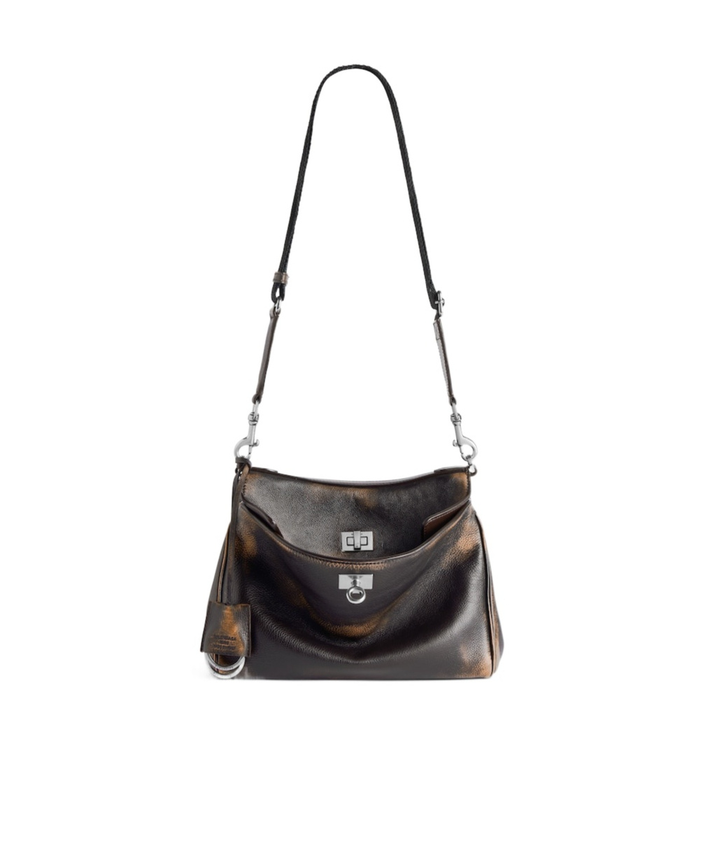 Balenciaga Small Calfskin Rodeo Shoulder Bag