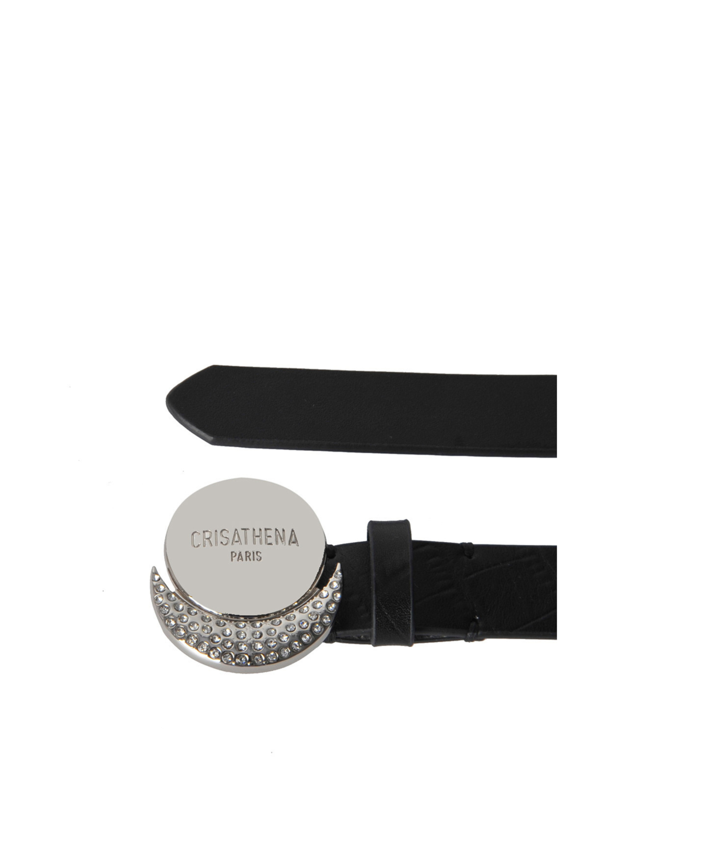 Crisathena Adjustable Belt In Black