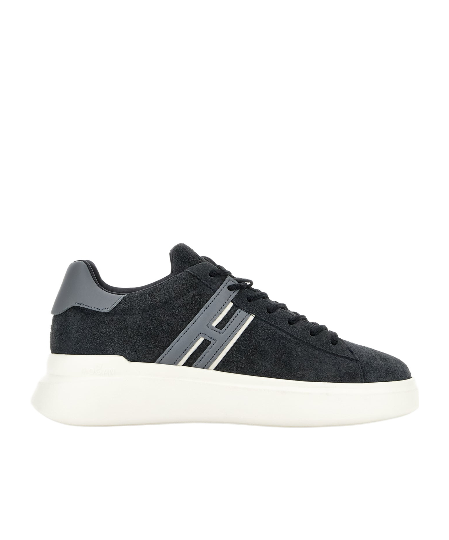 Hogan H580 Lace-up Sneakers In Black