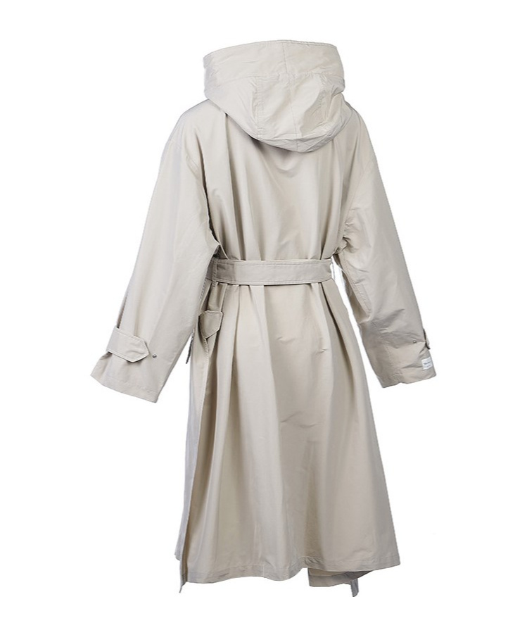 Max Mara Long-sleeved Windbreaker In Gray