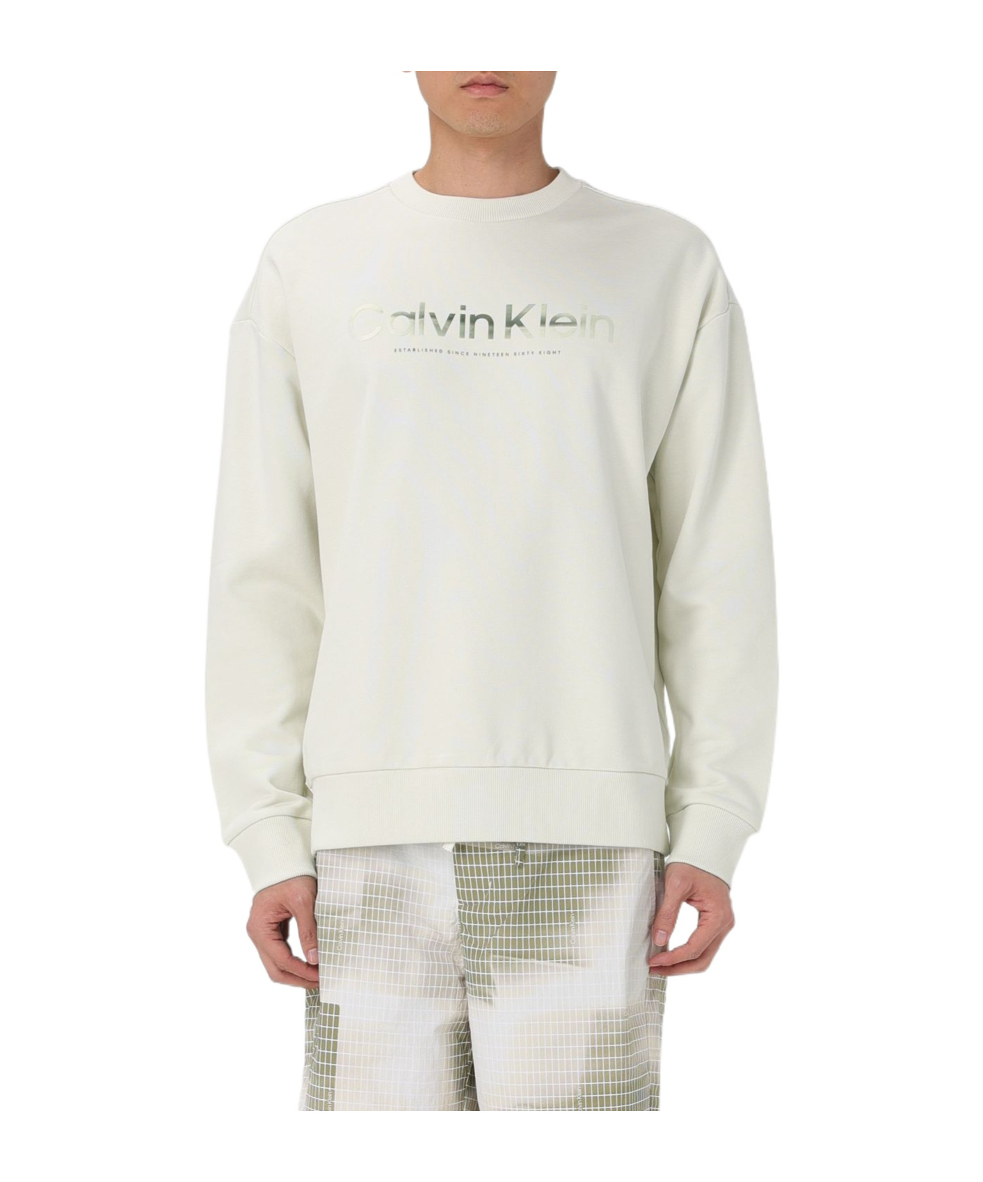 CALVIN KLEIN LONG-SLEEVED SWEATER