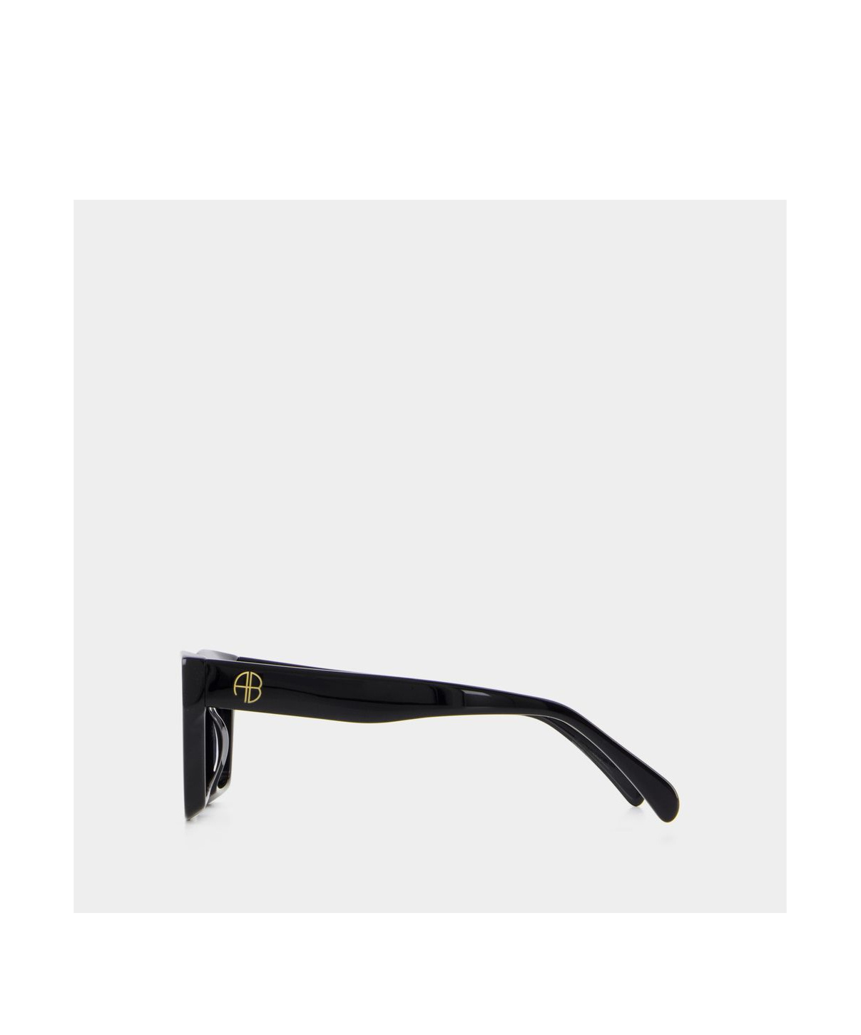 Shop Anine Bing Full Frame Sunglasses In Black