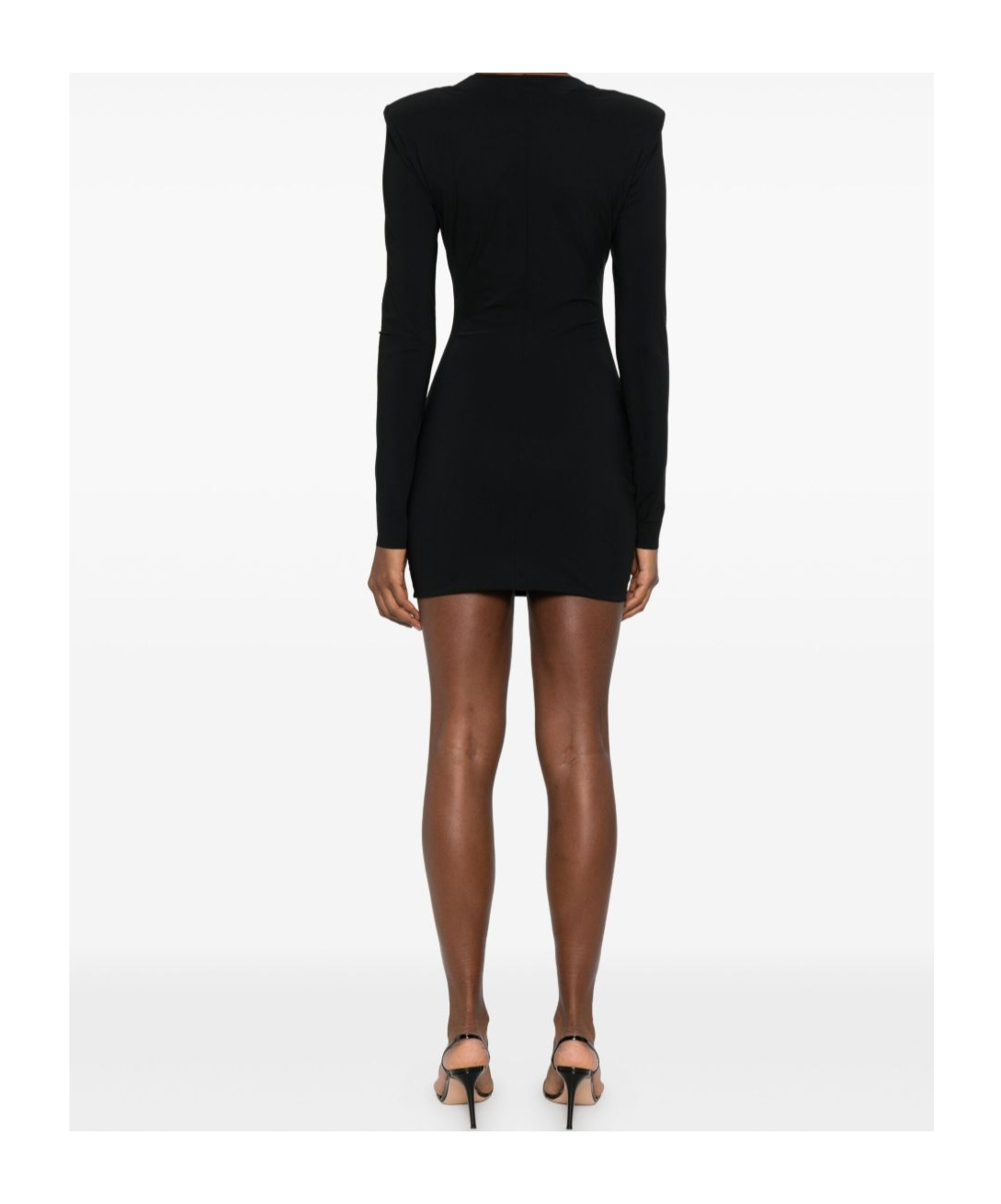 Amazuìn Long Sleeve Dress In Black