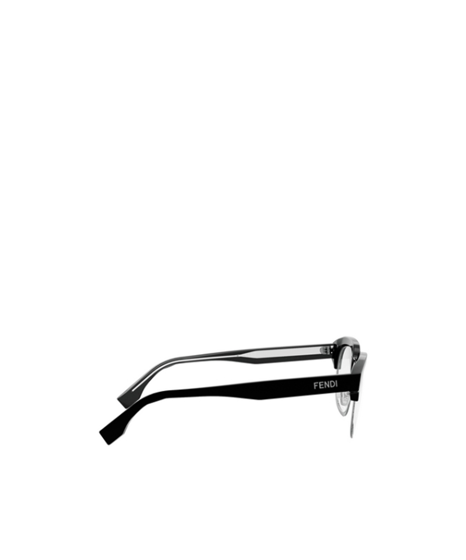 Fendi Eyewear Round Frame Glasses In White