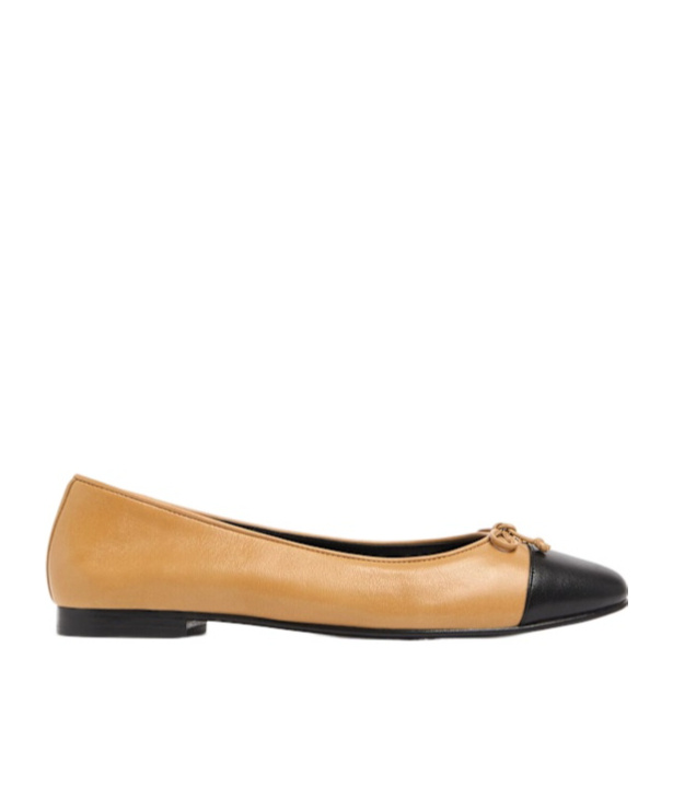 Tory Burch Claire Cap Toe Ballet Flat