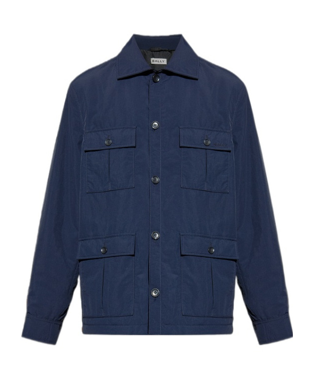 Bally Long Sleeve Jacket In Blue
