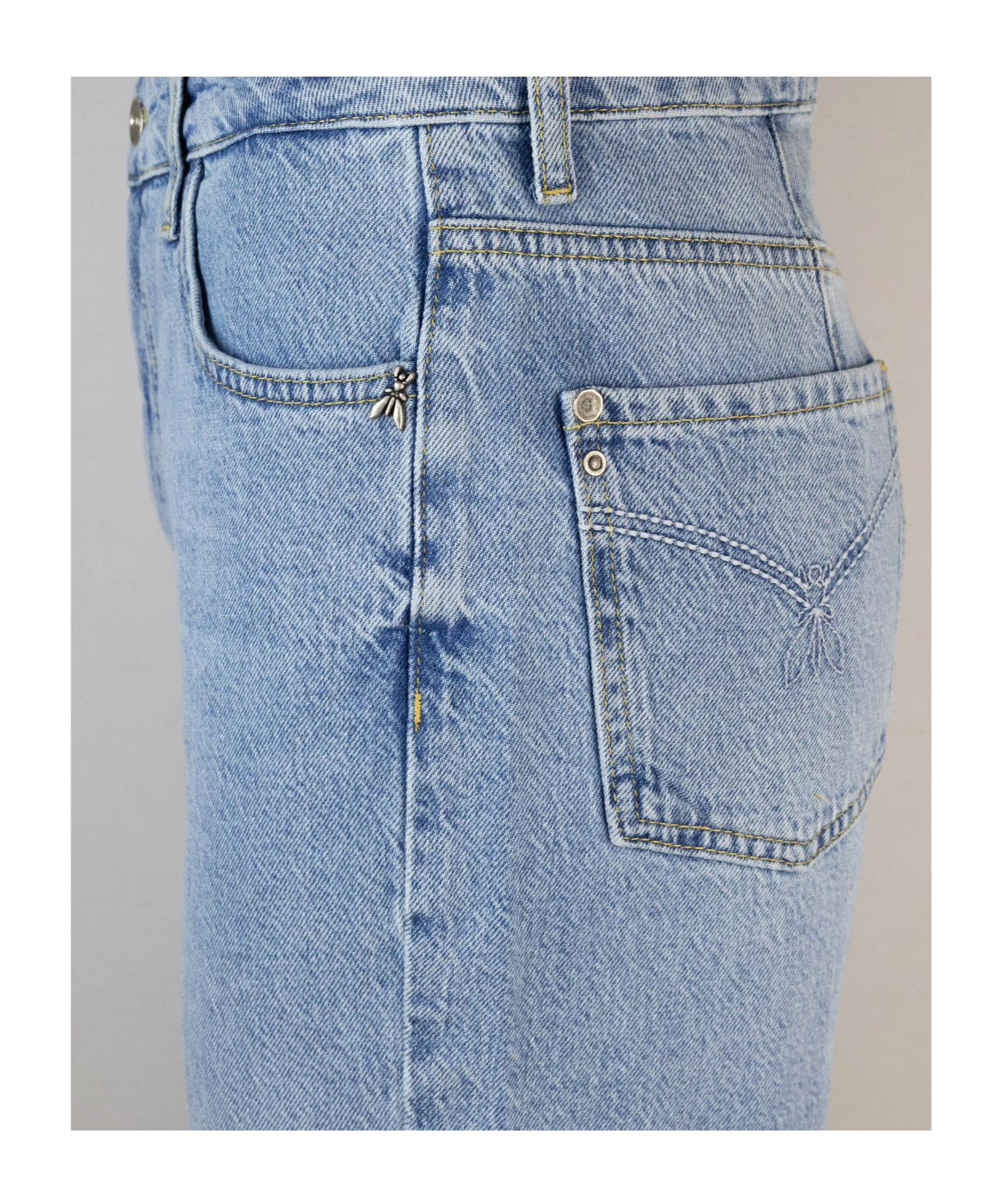 Patrizia Pepe Straight Essential Denim Trousers