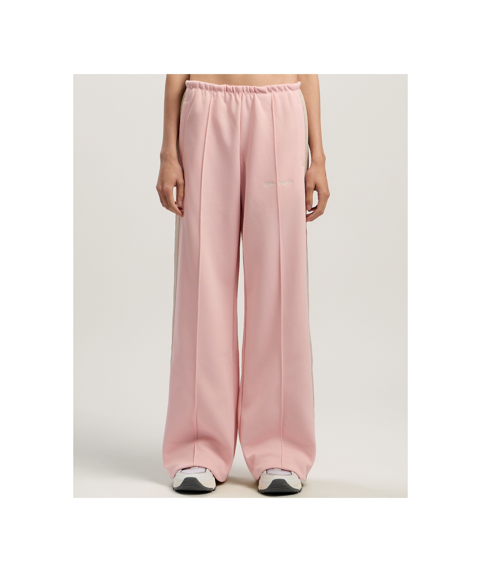 Palm Angels Straight Leg Trousers In Pink