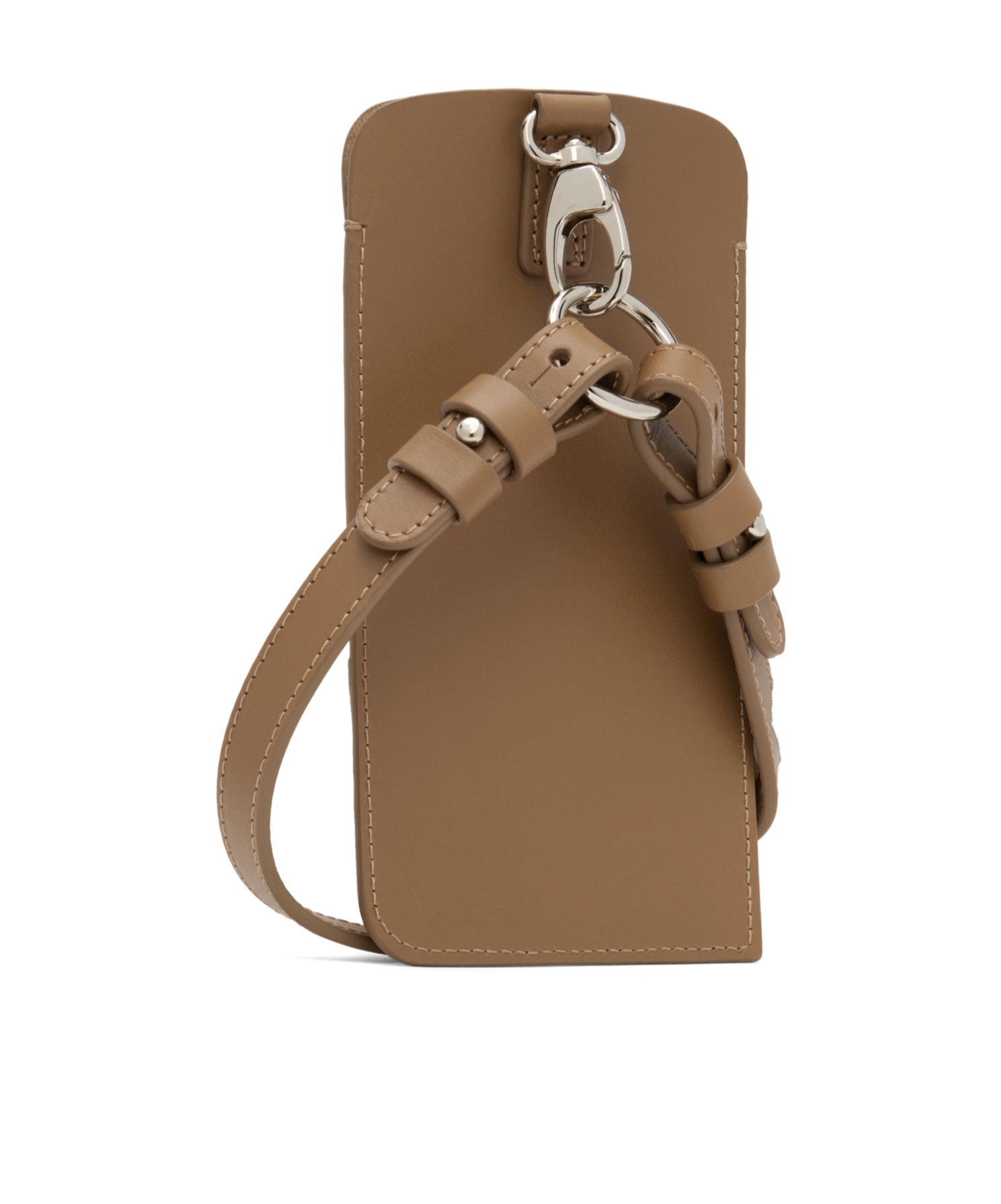 Apc Removable Shoulder Strap Mini Bag In Brown