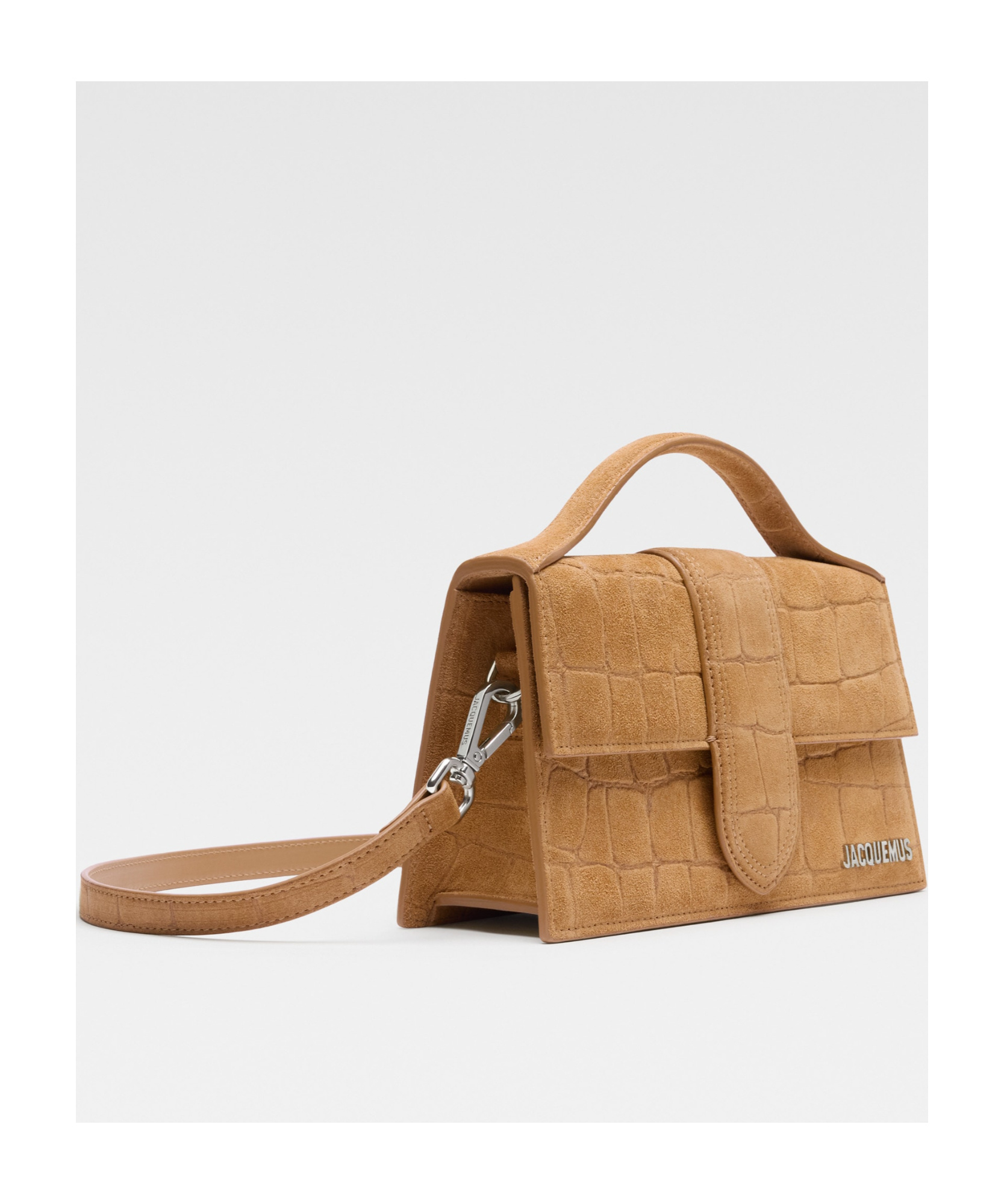 Jacquemus Flip Shoulder Bag In Brown