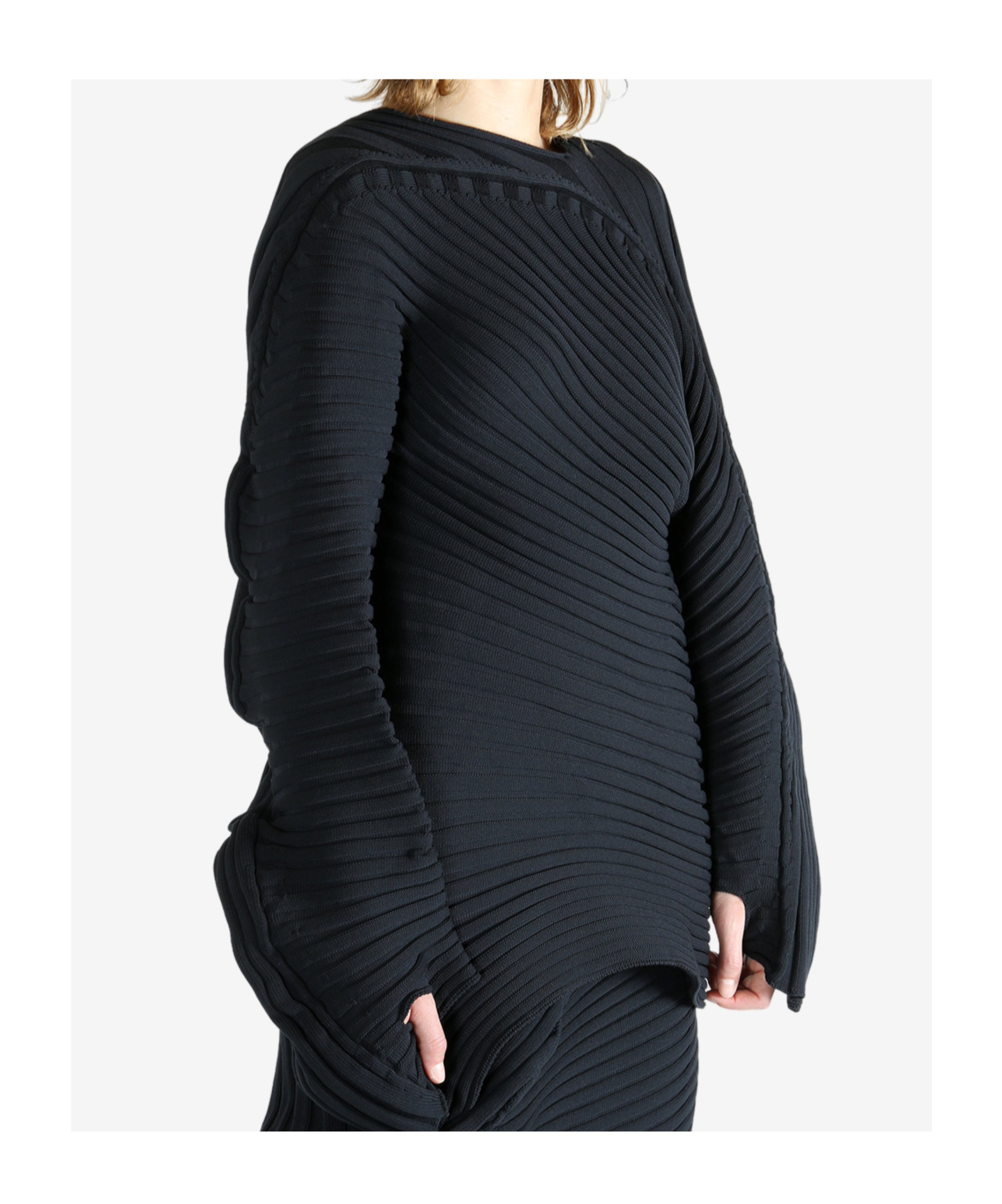 Issey Miyake Knit (as It Is) In Black