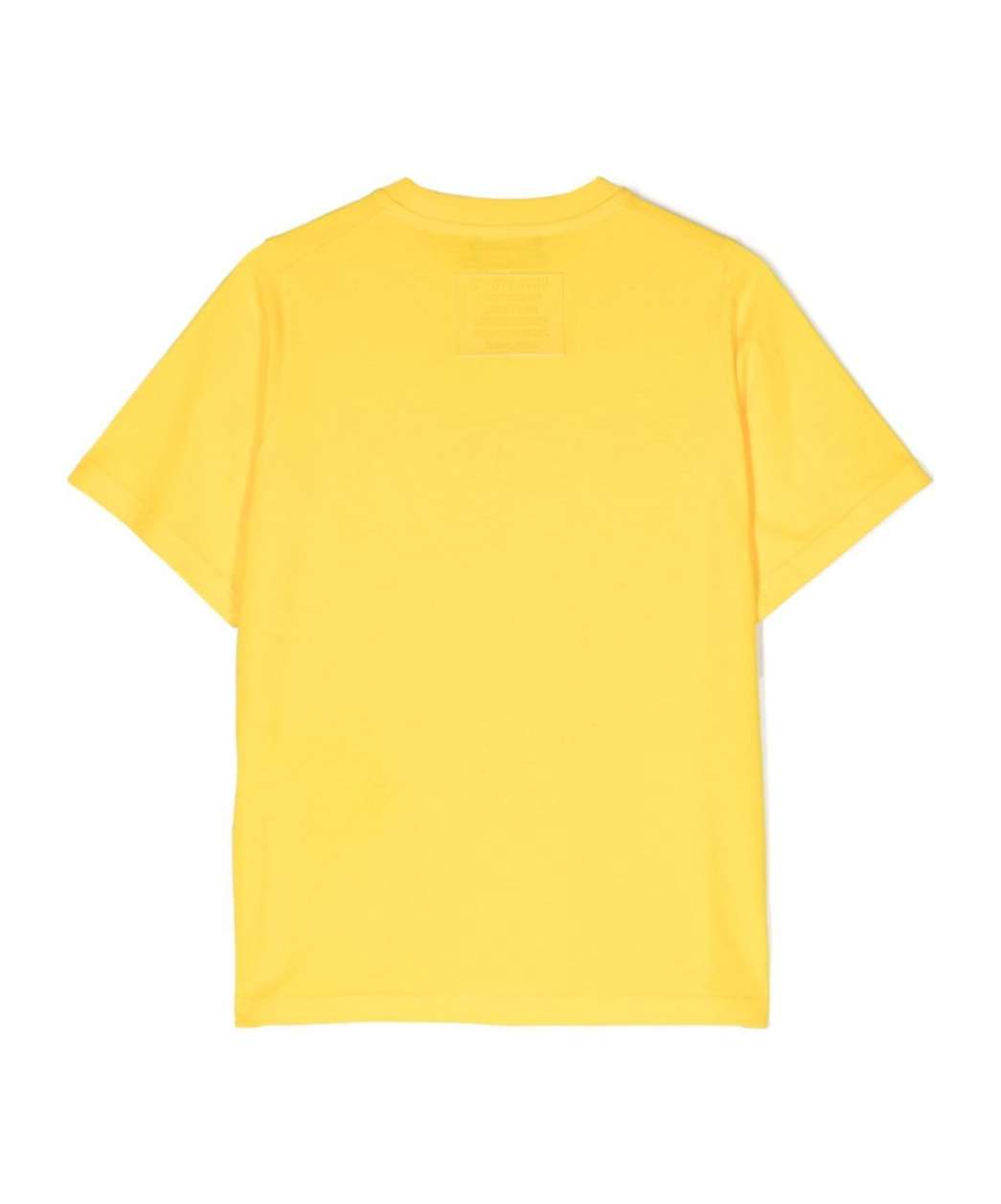 Dsquared2 Logo-print Cotton T-shirt In Yellow