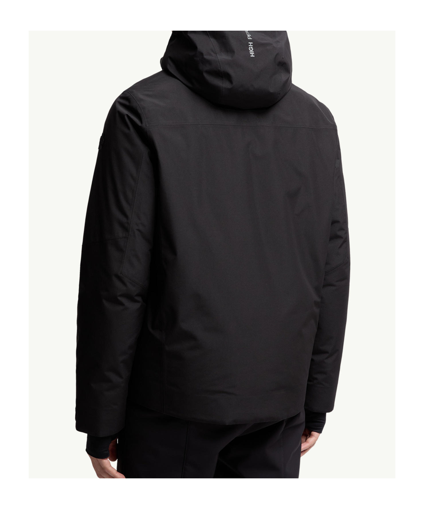Moncler Balmhorn Hooded Gore-tex Down Ski Jacket In Black