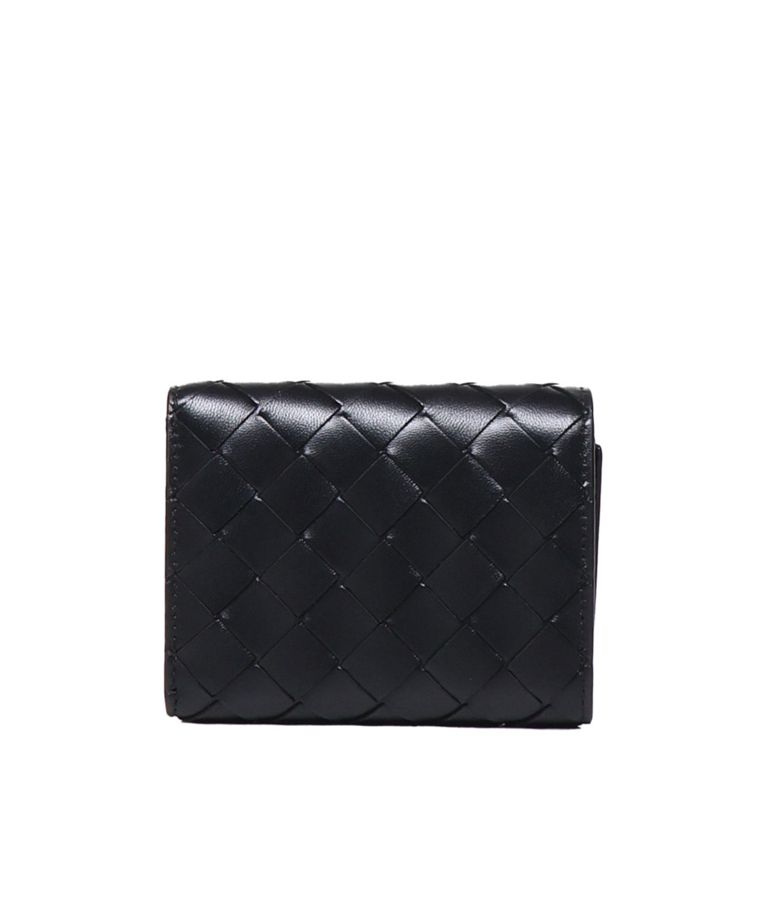 Bottega Veneta Weaving Wallet In Black