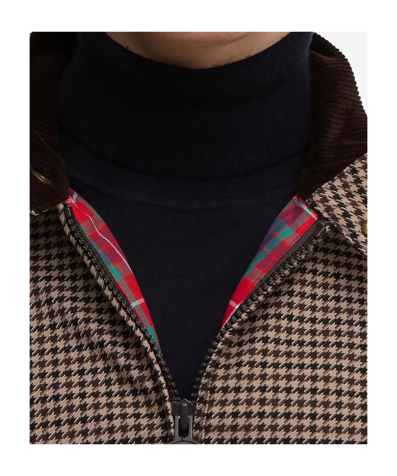 Barbour Baracuta X Porton Waterproof Waxed Jacket In Brown