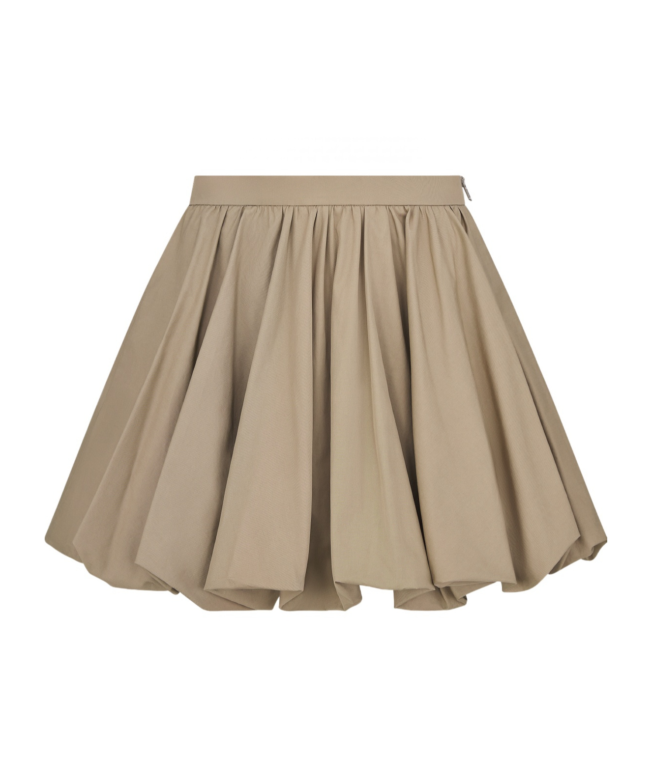 Dior Balloon Miniskirt In Green