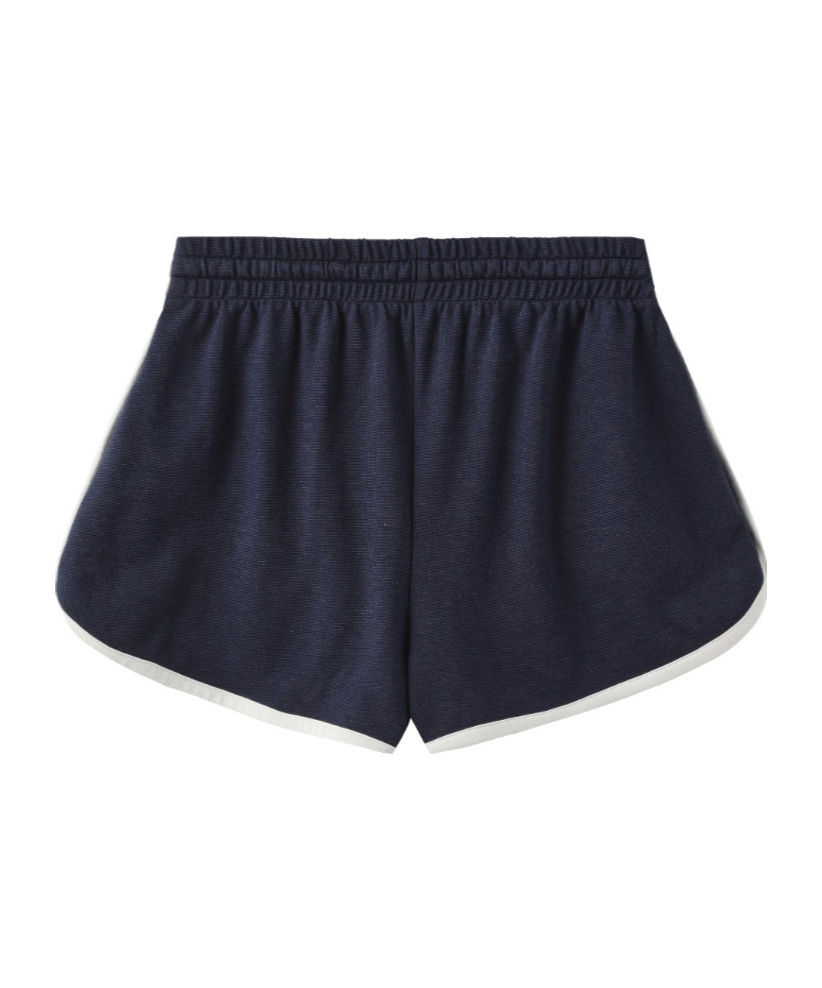 Marissa Chiara Drawstring Shorts In Blue