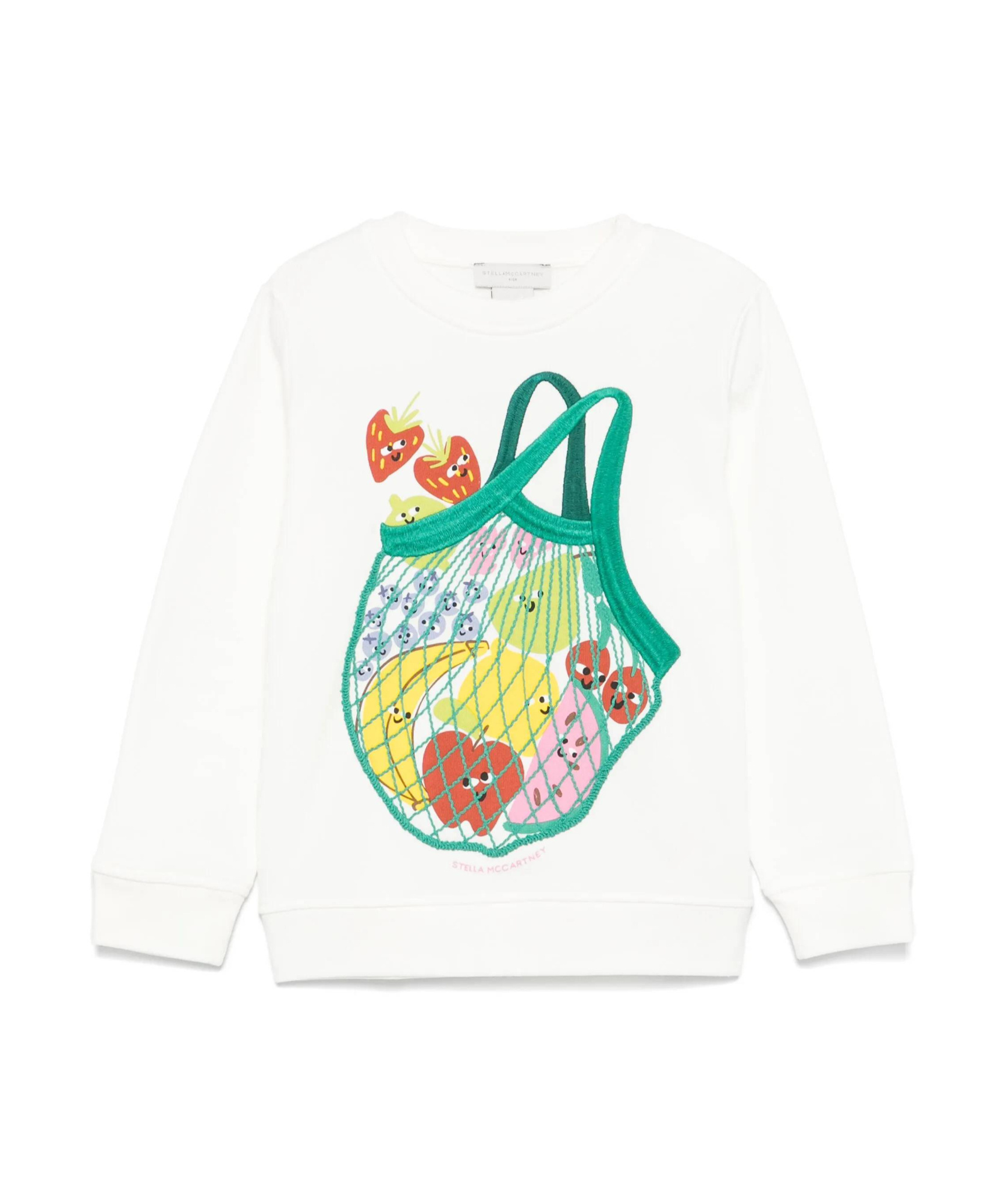 Stella Mccartney Long-sleeved Sweater In White