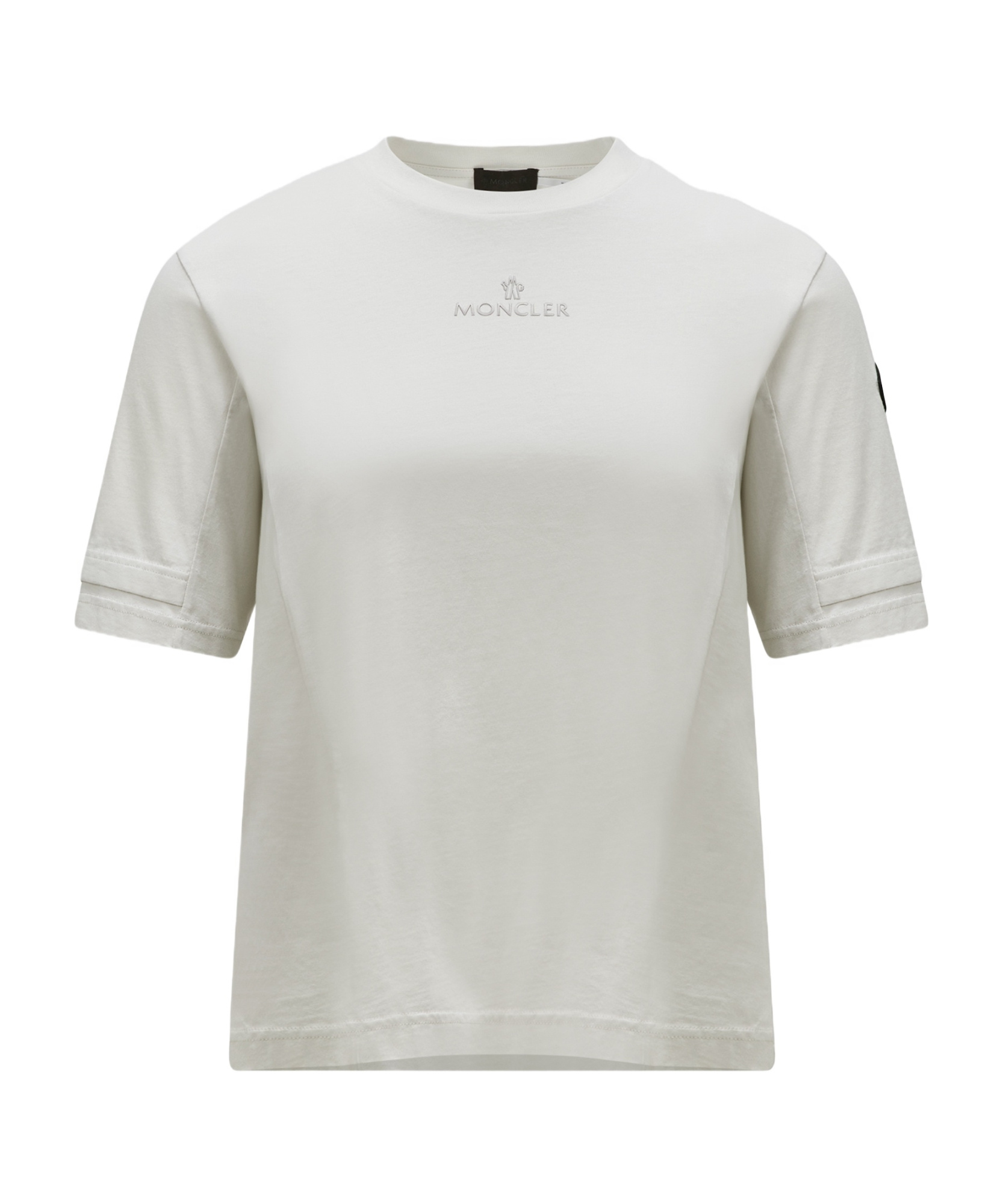 Moncler Short-sleeved T-shirt In Gray