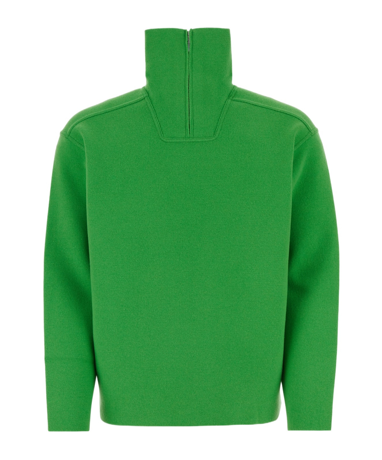Auralee Long-sleeved Sweater In Green