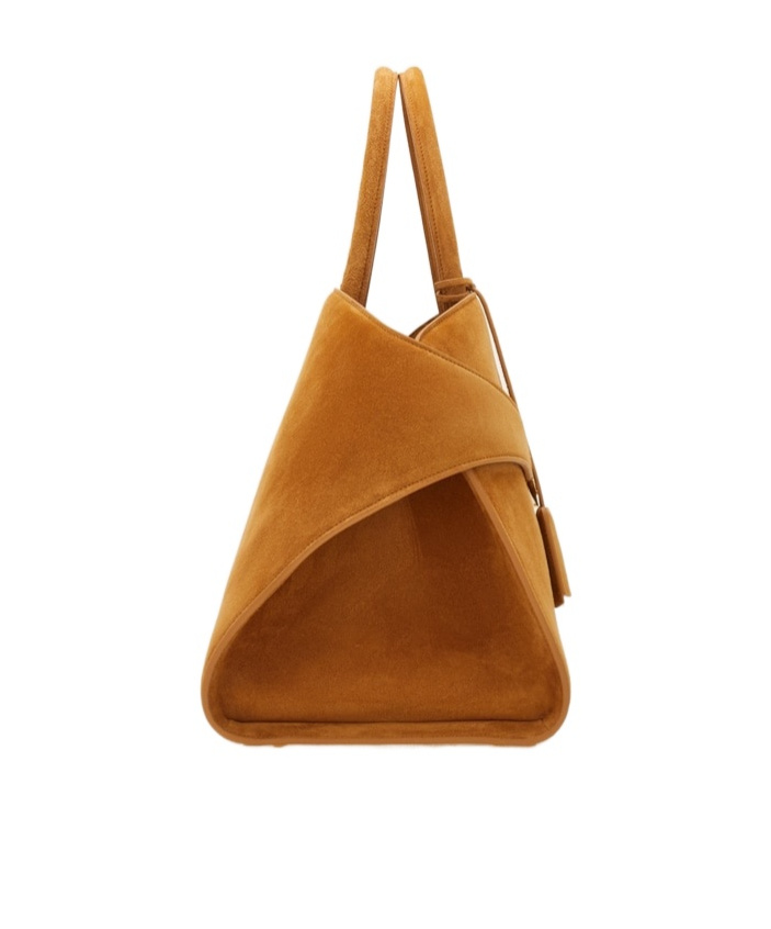 Ferragamo Medium Hug Tote Bag In Brown