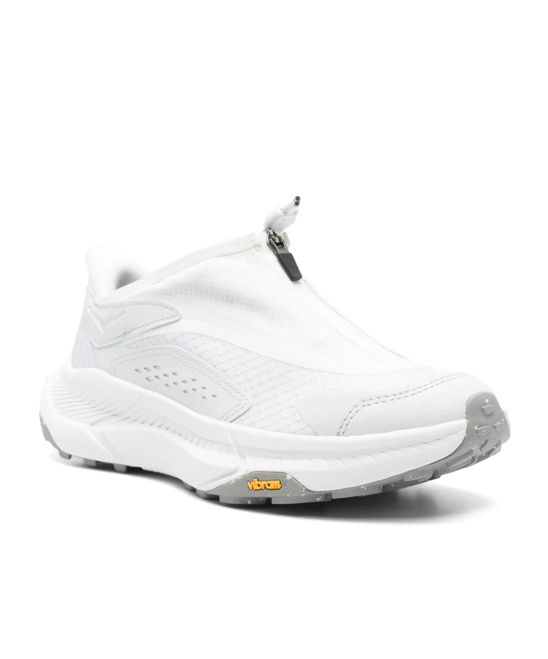 Hoka Project Transport Sneakers In White/cosmic Grey