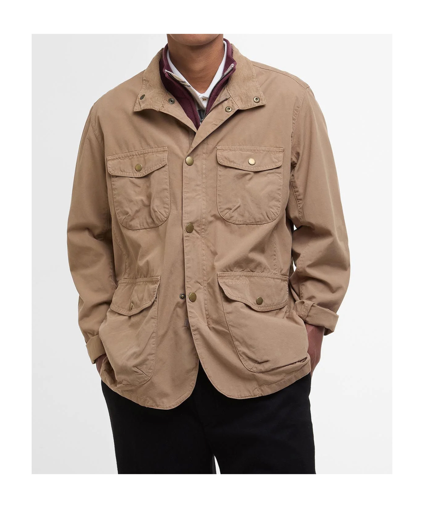 Shop Barbour Ogston Jacket In Brown