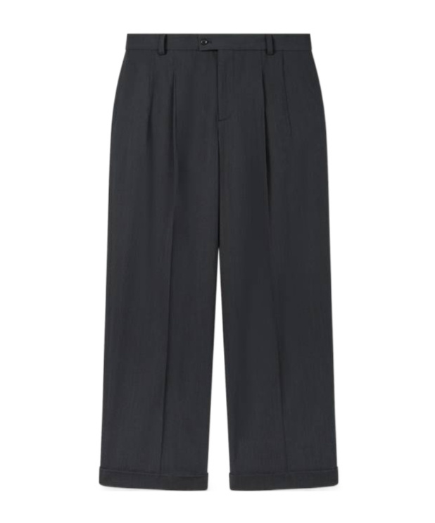 Kenzo Tailored Pants In Viscose And Virgin Wool