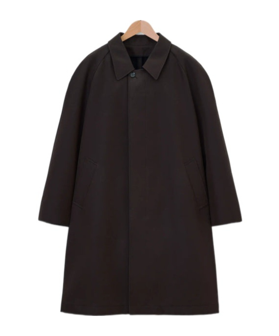 Lemaire Three-quarter Length Coat In Black
