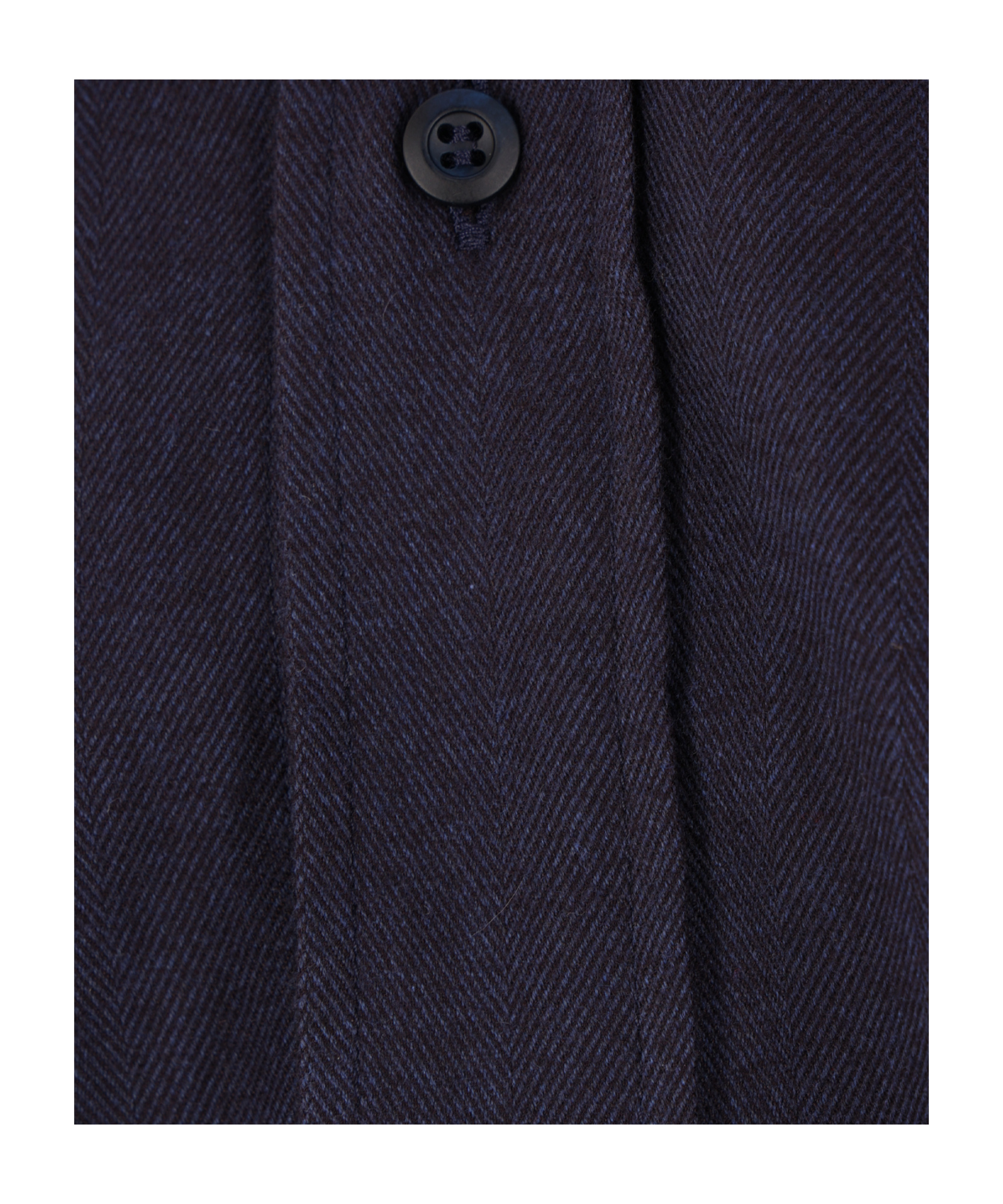 Brunello Cucinelli Herringbone Cotton Blend Shirt Clothing In Black
