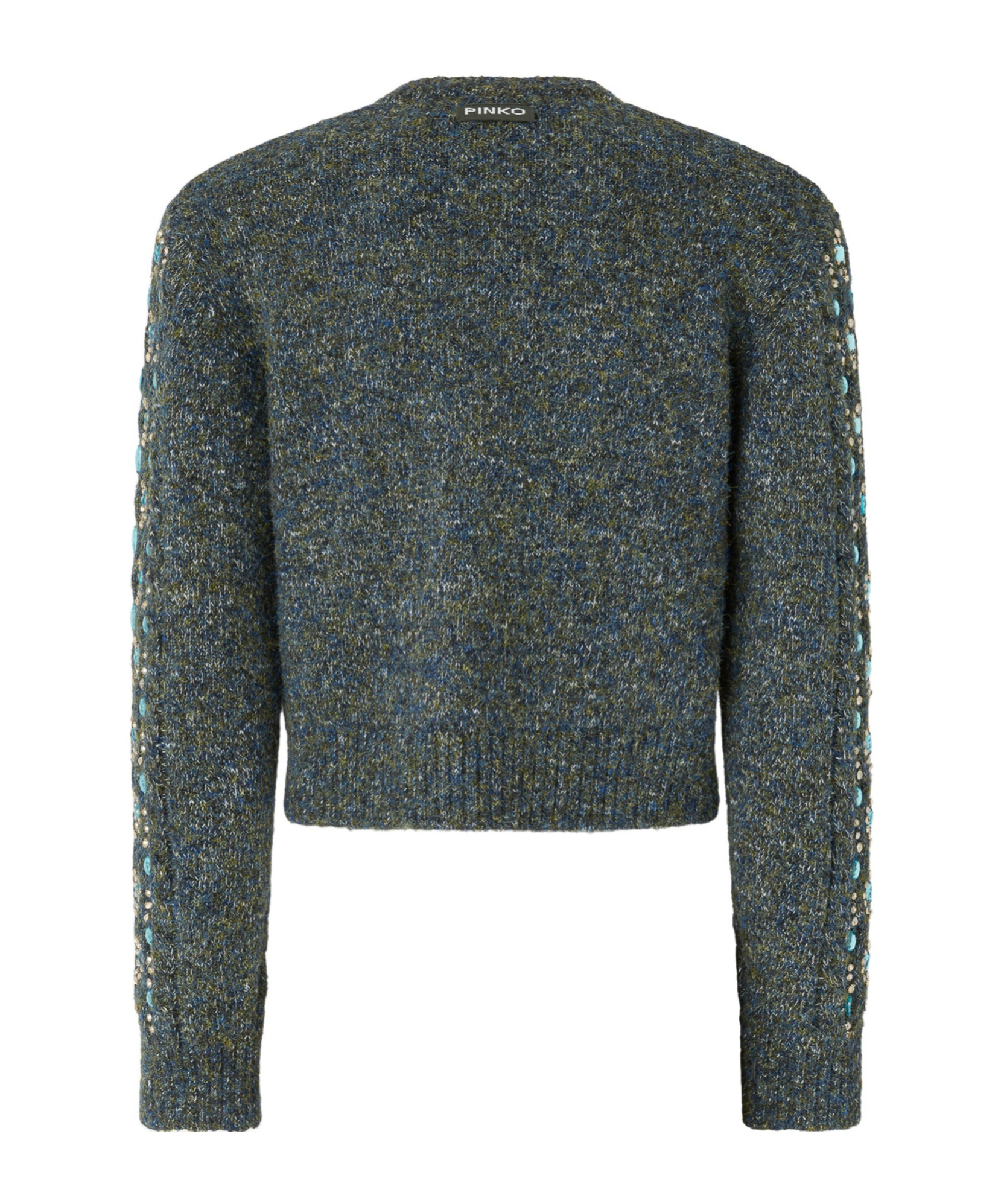 Pinko Mirror Image Sweater In Gray