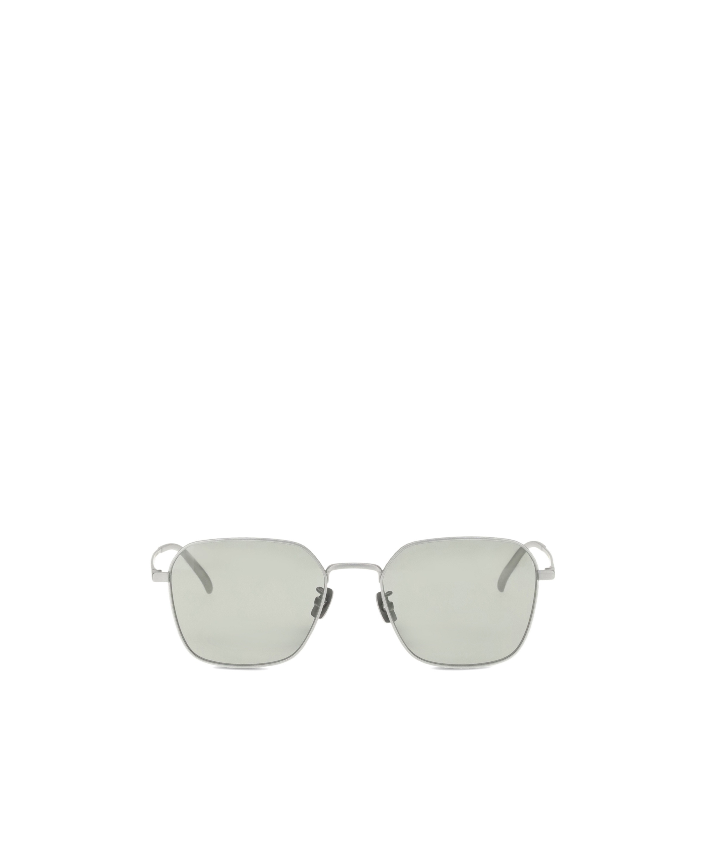 Bottega Veneta Full Frame Sunglasses In Silver