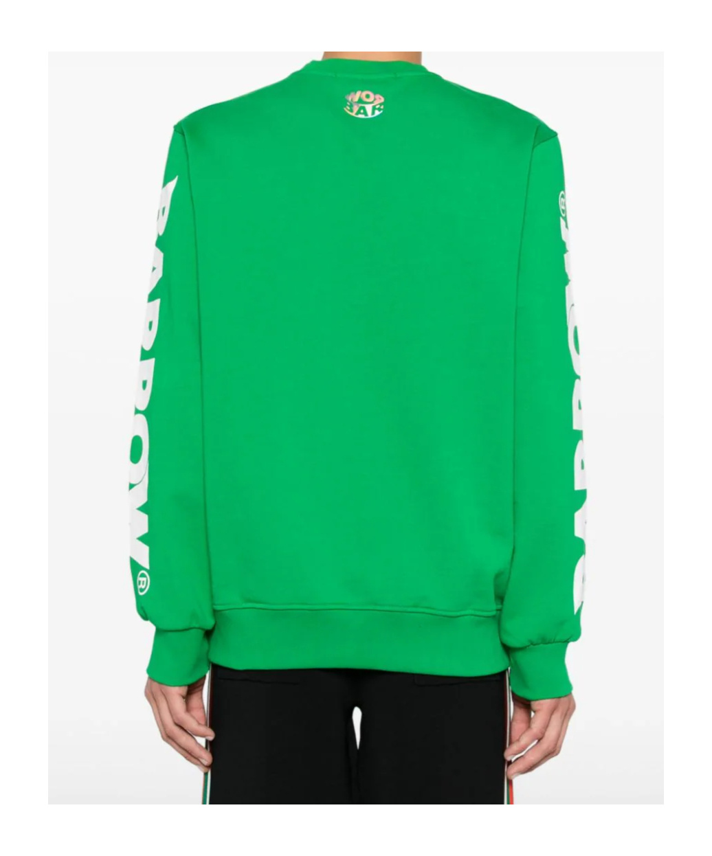 Barrow Logo-print Sweatshirt In Green