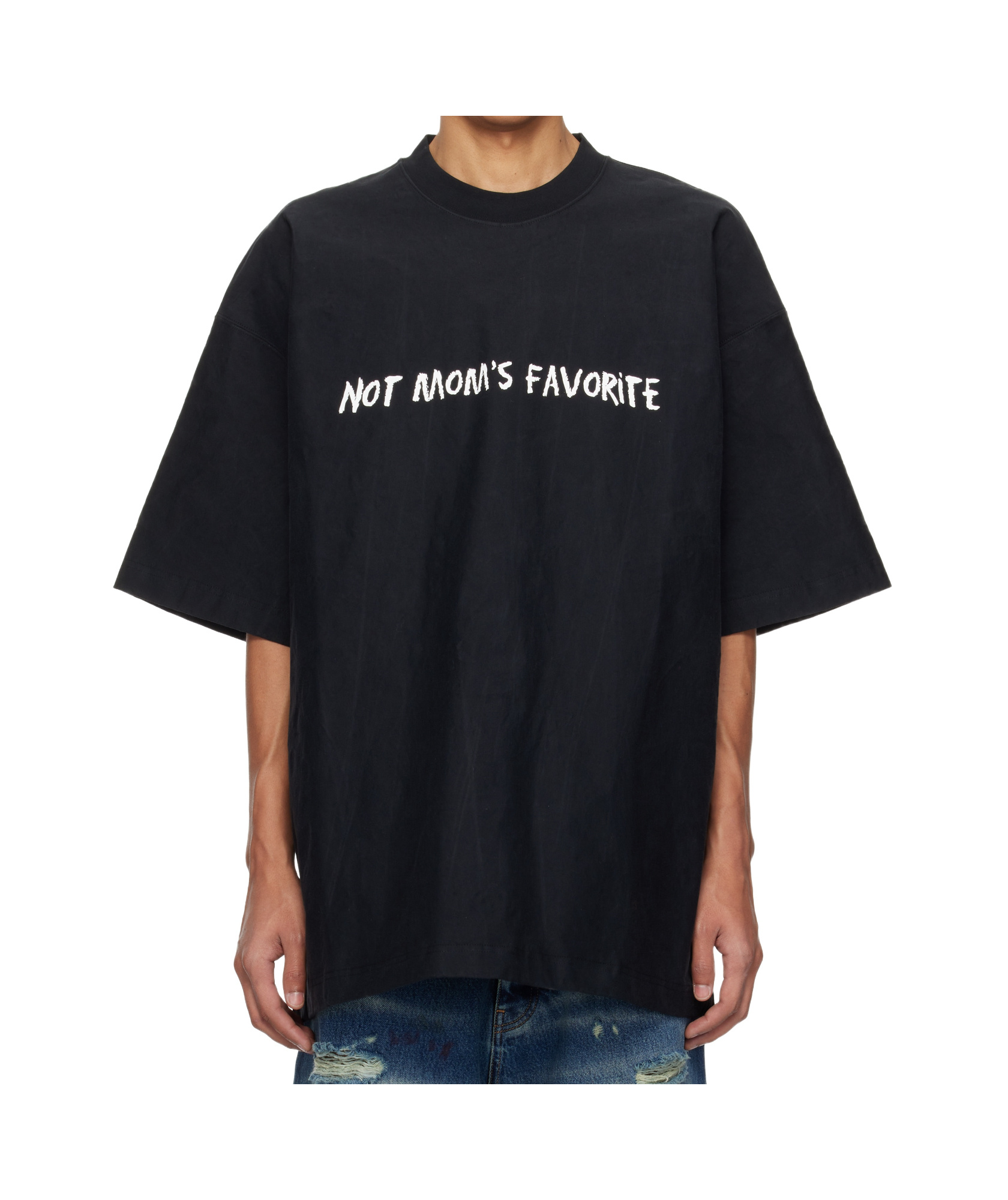 Vetements Short-sleeved T-shirt In Black