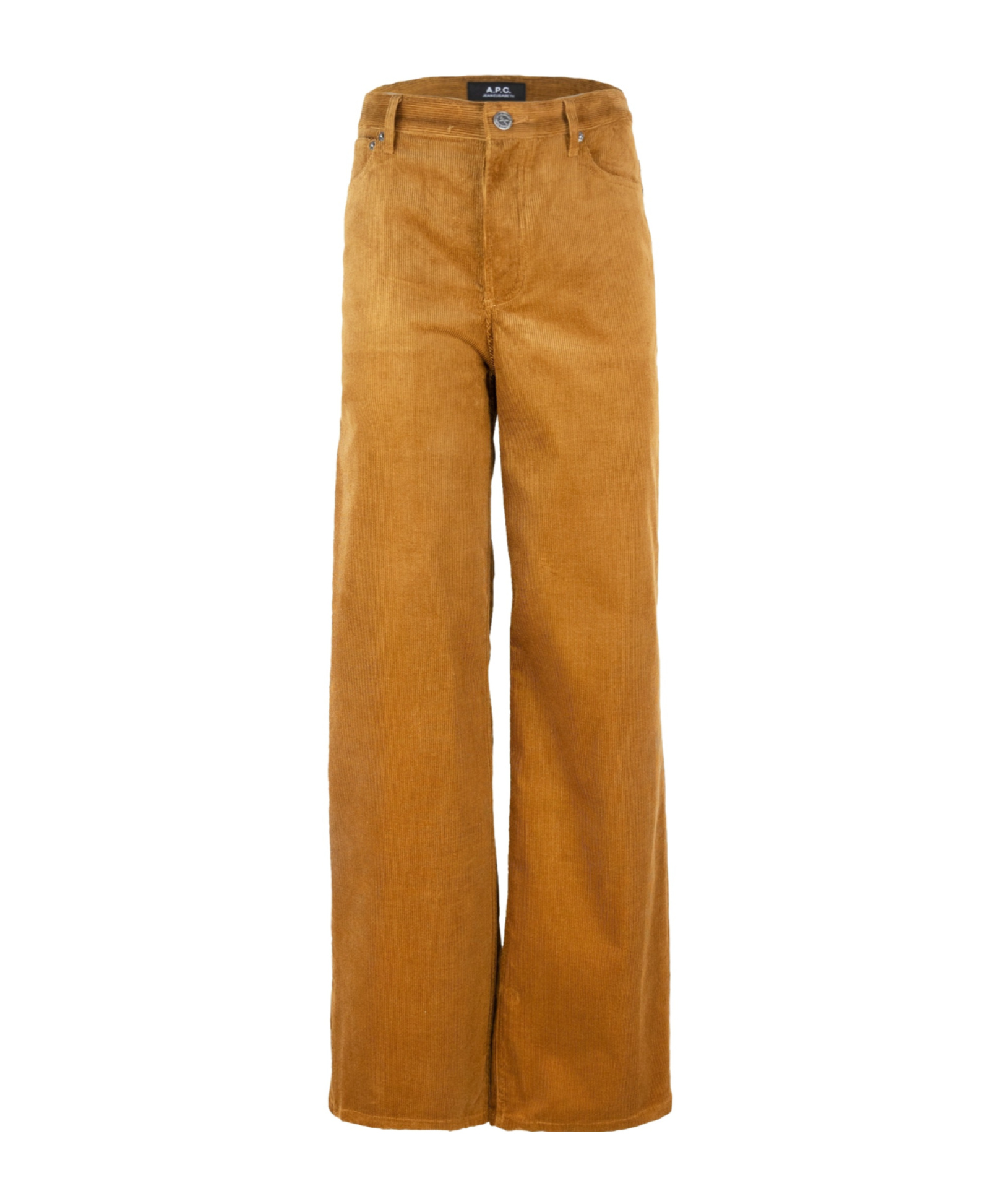 A.p.c. Belt Loops Slacks In Brown